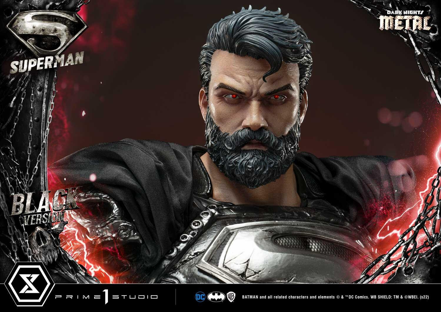 Dark Nights: Metal - Superman - Museum Masterline Series (MMDCMT-08BL) - 1/3 - Black Version (Prime 1 Studio) photo 44
