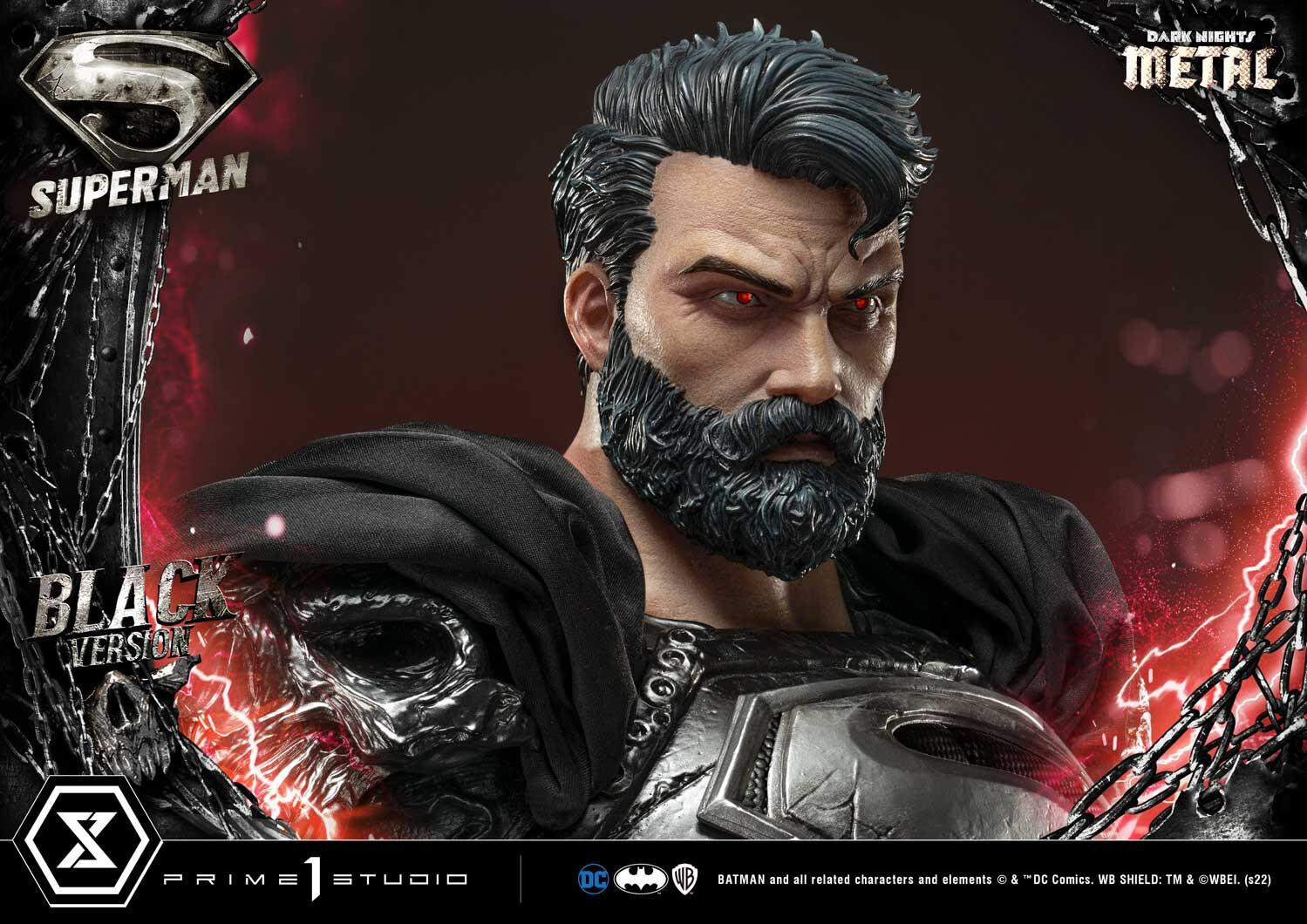 Dark Nights: Metal - Superman - Museum Masterline Series (MMDCMT-08BL) - 1/3 - Black Version (Prime 1 Studio) photo 45
