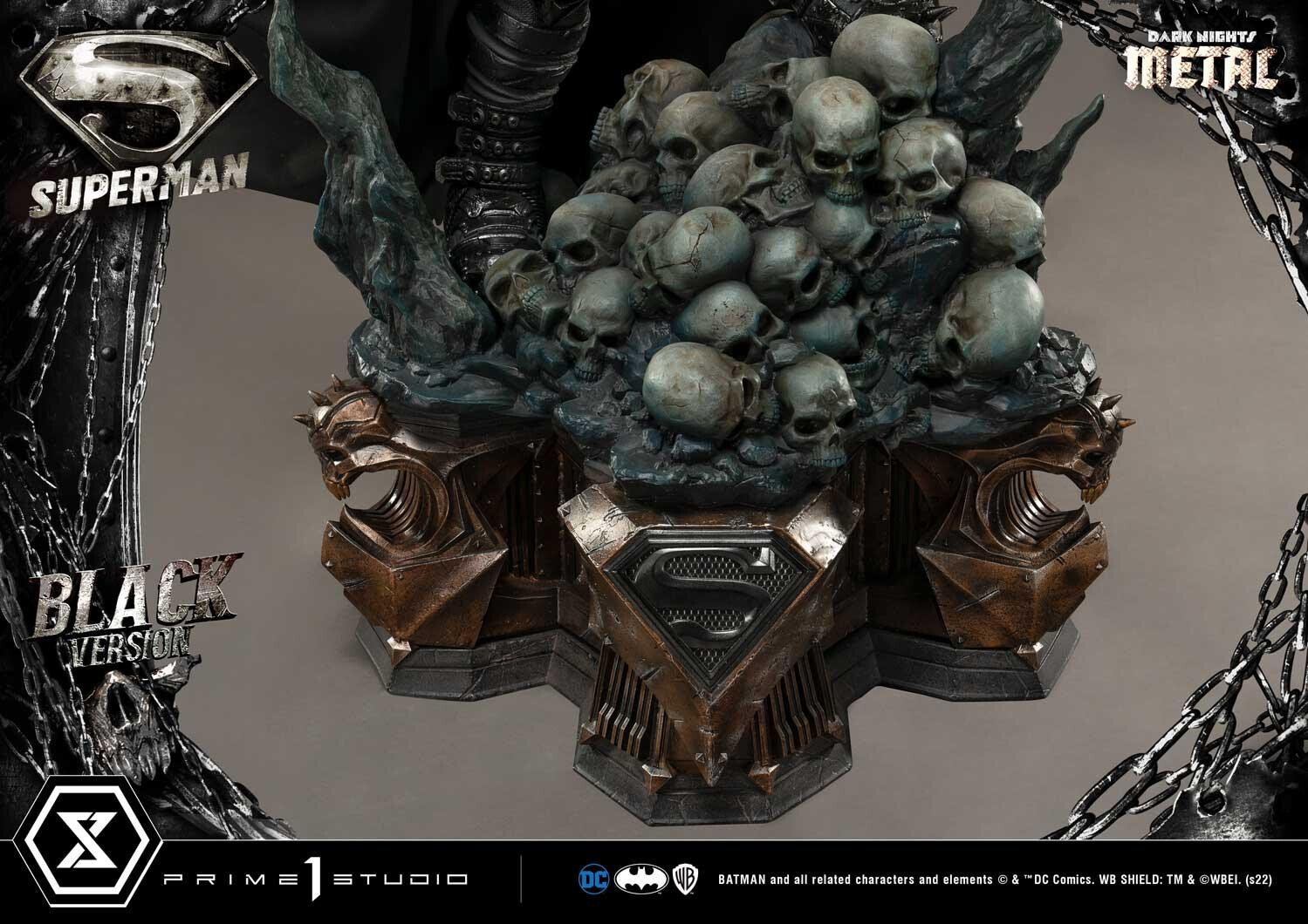Dark Nights: Metal - Superman - Museum Masterline Series (MMDCMT-08BL) - 1/3 - Black Version (Prime 1 Studio) photo 46