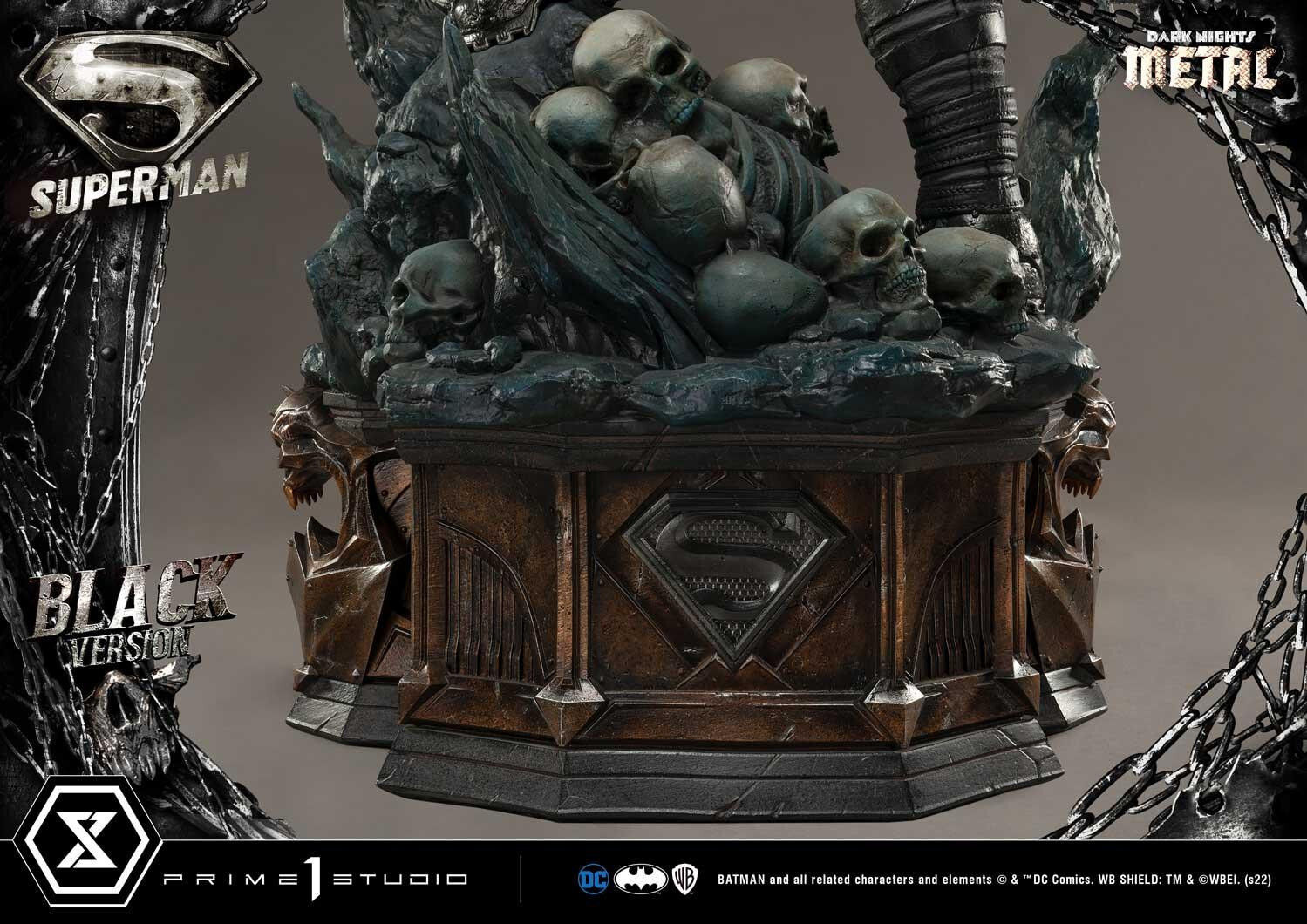Dark Nights: Metal - Superman - Museum Masterline Series (MMDCMT-08BL) - 1/3 - Black Version (Prime 1 Studio) photo 47
