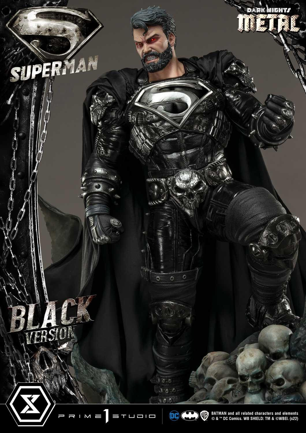 Dark Nights: Metal - Superman - Museum Masterline Series (MMDCMT-08BL) - 1/3 - Black Version (Prime 1 Studio) photo 49