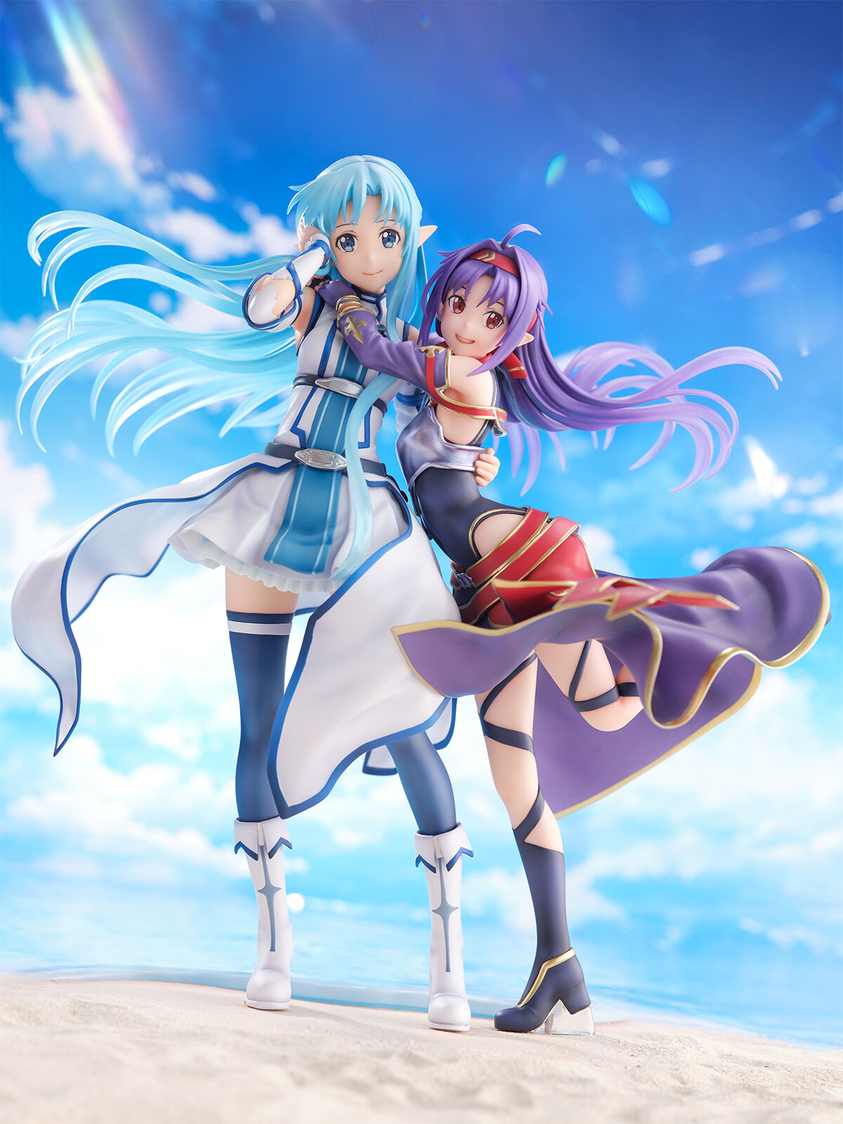 Sword Art Online - Asuna - Yuuki - Shibuya Scramble Figure - 1/7 - Ending Ver. (CyberZ, eStream)