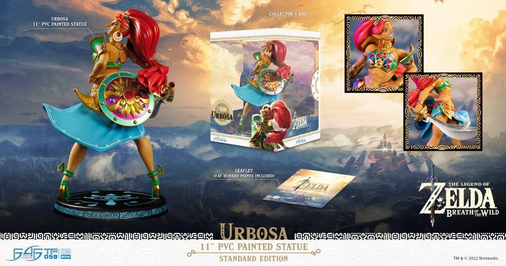 Zelda no Densetsu: Breath of the Wild - Urbosa - True Form - Standard (First 4 Figures) photo 28
