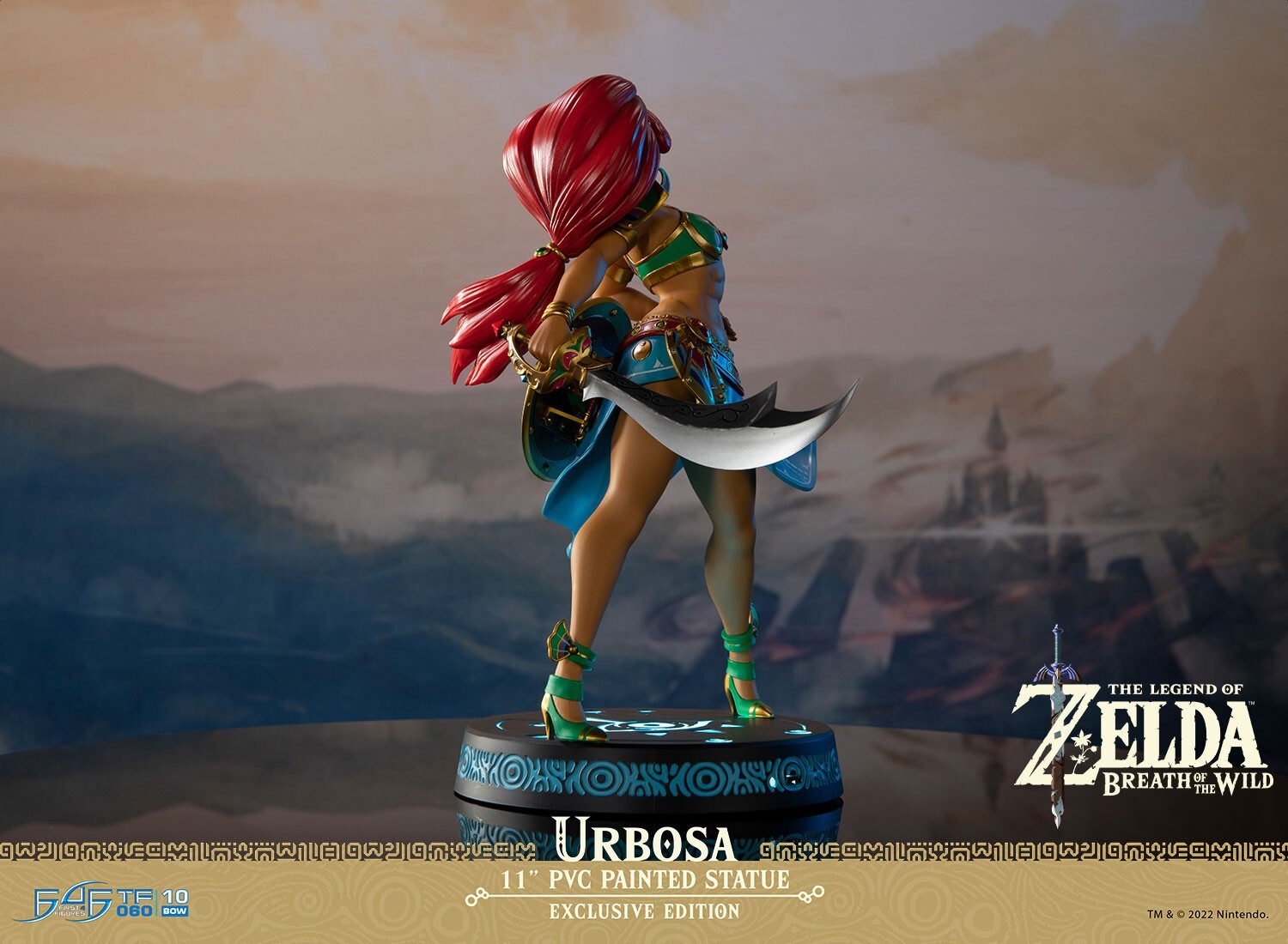 Zelda no Densetsu: Breath of the Wild - Urbosa - Light-Up Figure - True Form - Exclusive Edition (First 4 Figures) photo 6