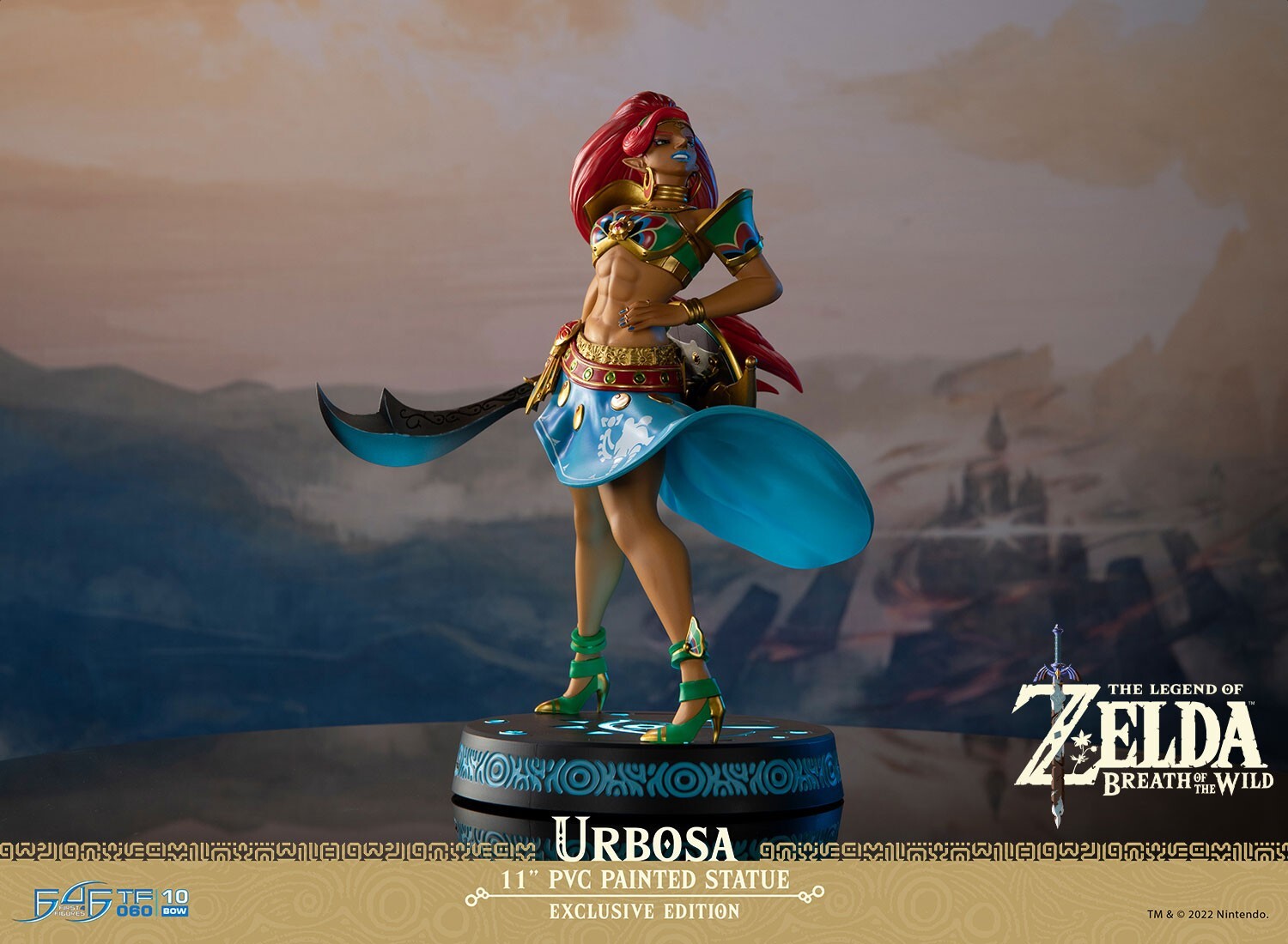 Zelda no Densetsu: Breath of the Wild - Urbosa - Light-Up Figure - True Form - Exclusive Edition (First 4 Figures) photo 9