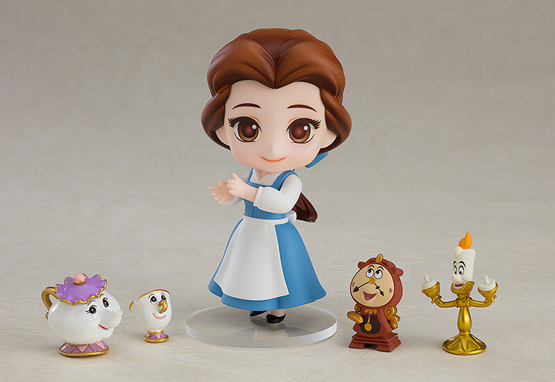 Beauty and the Beast - Belle - Cogsworth - Lumière - Nendoroid  (#1392) - Village Girl Ver. (Good Smile Company) photo 4