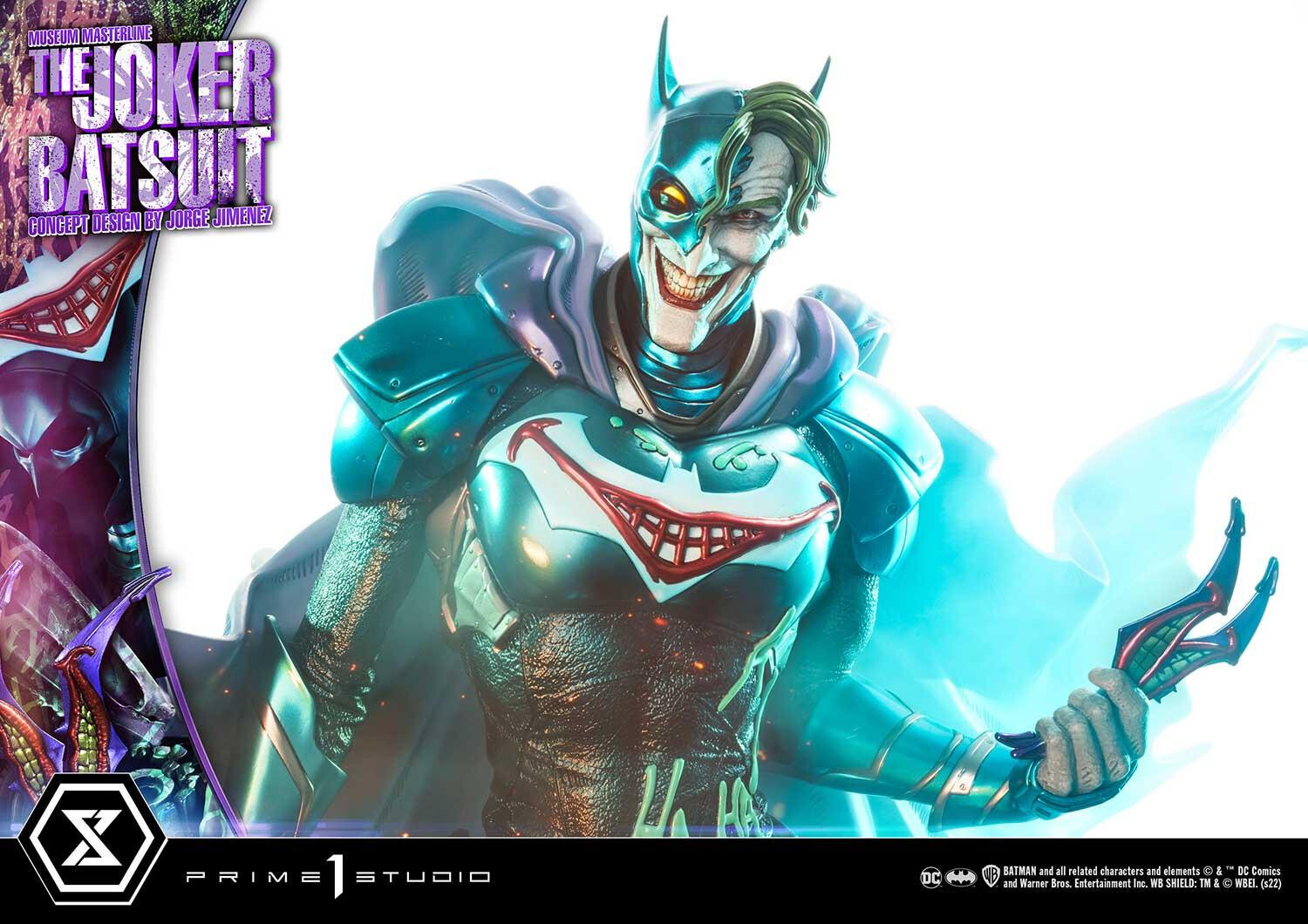 Batman - Joker - Museum Masterline Series  (MMDC-62S) - 1/3 - The Joker Batsuit, Bonus Version (Prime 1 Studio) photo 5