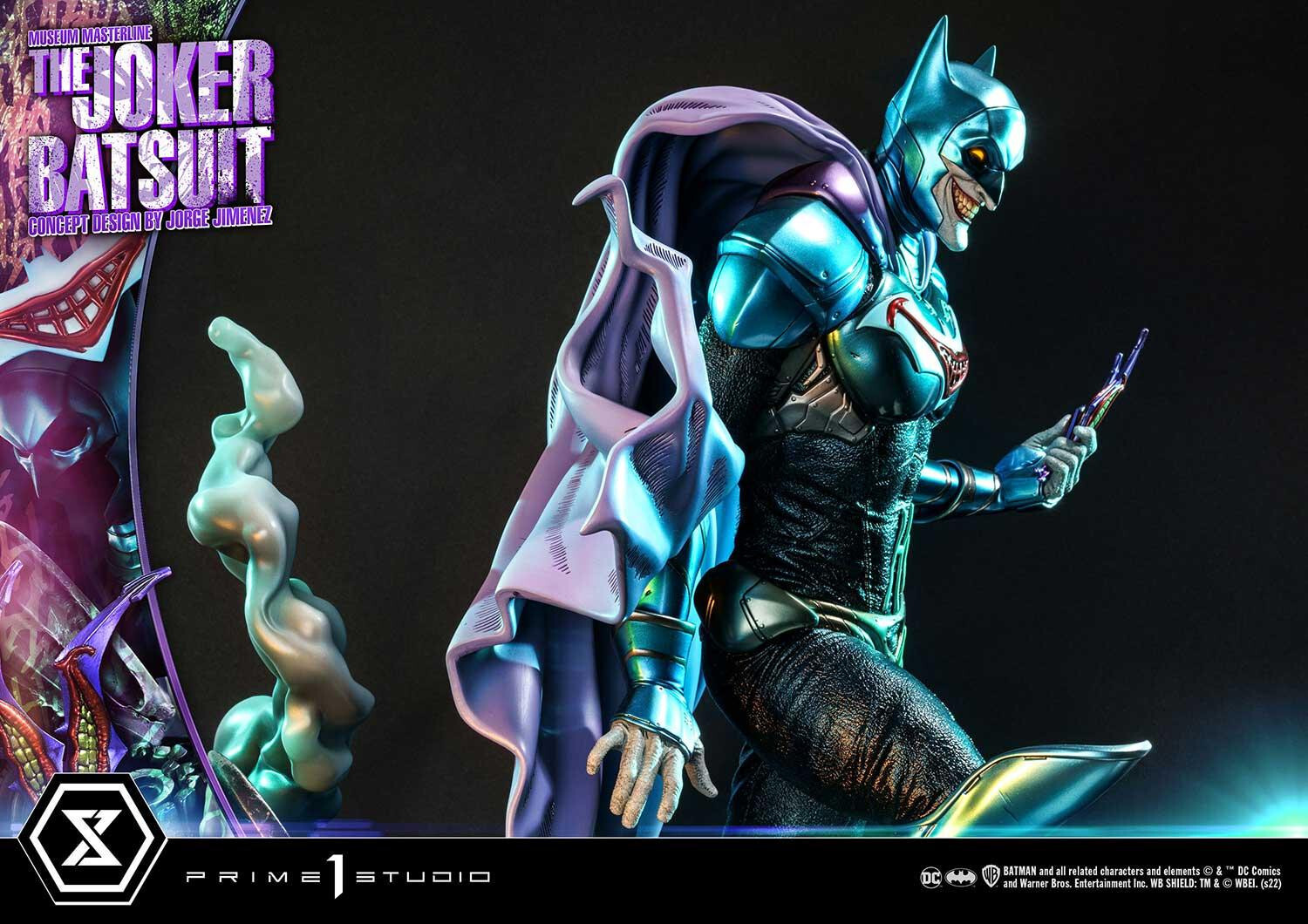 Batman - Joker - Museum Masterline Series  (MMDC-62S) - 1/3 - The Joker Batsuit, Bonus Version (Prime 1 Studio) photo 7