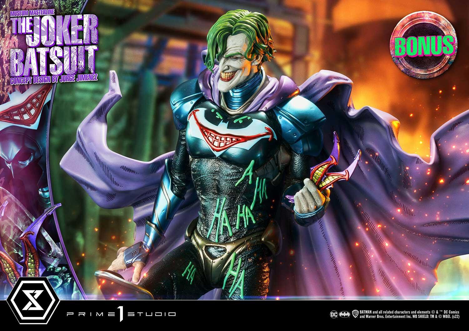 Batman - Joker - Museum Masterline Series  (MMDC-62S) - 1/3 - The Joker Batsuit, Bonus Version (Prime 1 Studio) photo 17
