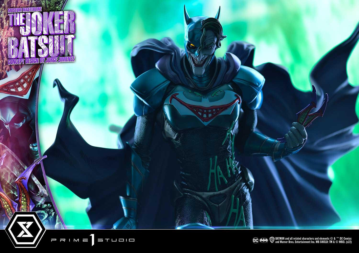 Batman - Joker - Museum Masterline Series  (MMDC-62S) - 1/3 - The Joker Batsuit, Bonus Version (Prime 1 Studio) photo 23