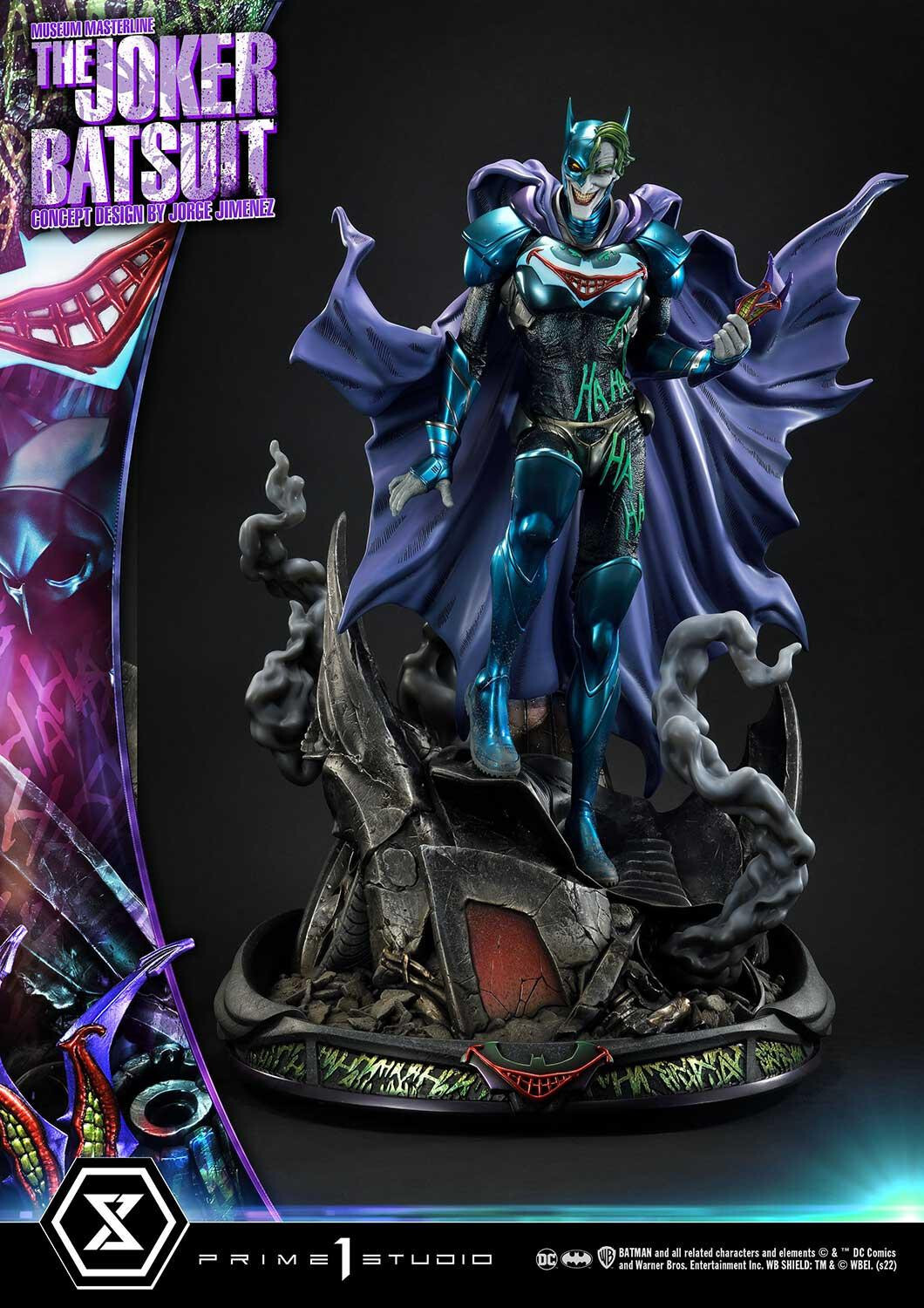 Batman - Joker - Museum Masterline Series  (MMDC-62S) - 1/3 - The Joker Batsuit, Bonus Version (Prime 1 Studio) photo 24