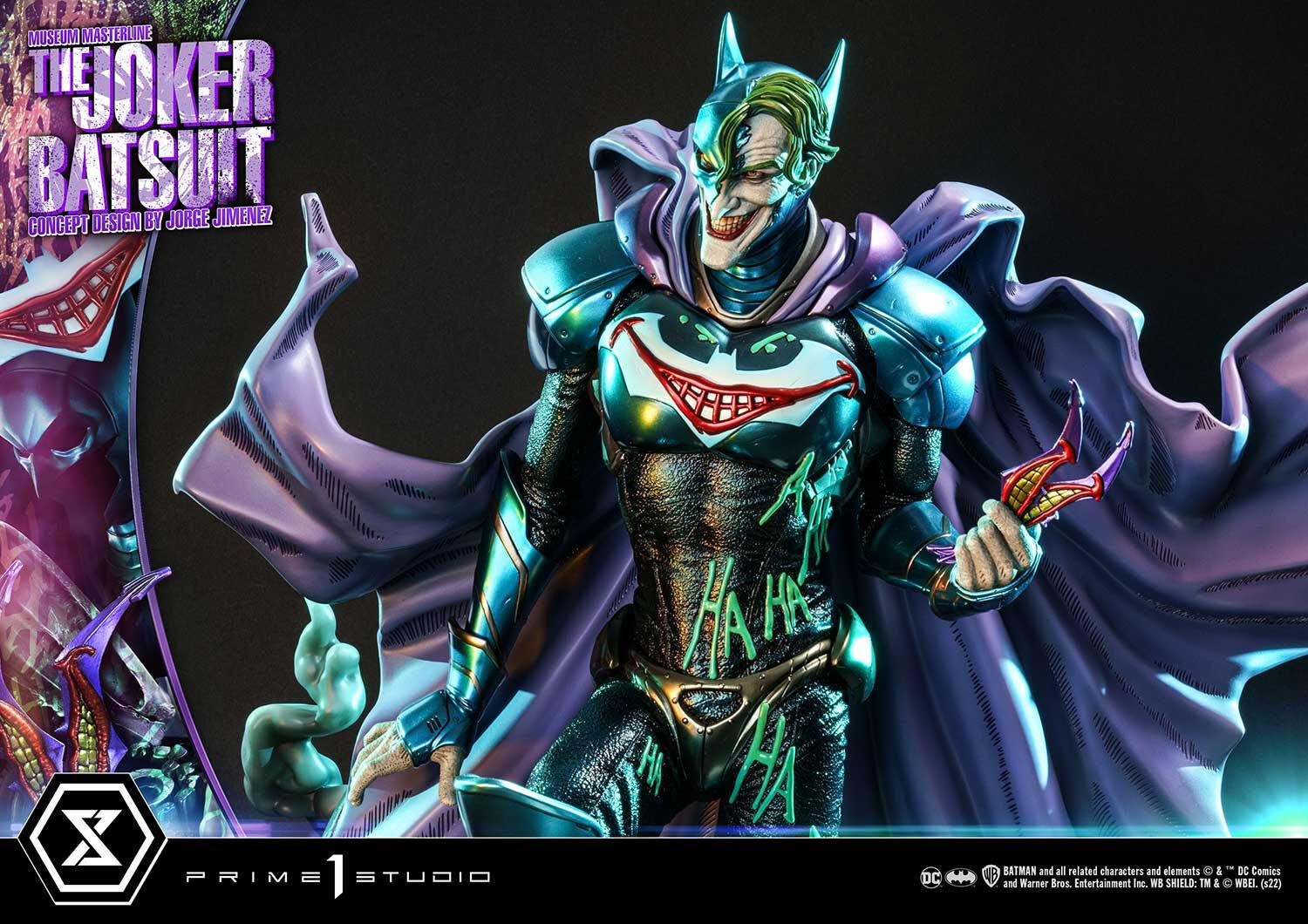 Batman - Joker - Museum Masterline Series  (MMDC-62S) - 1/3 - The Joker Batsuit, Bonus Version (Prime 1 Studio) photo 28