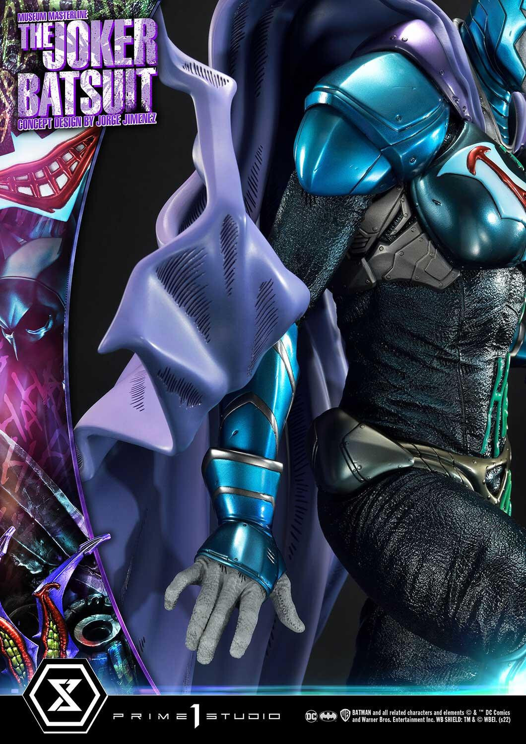 Batman - Joker - Museum Masterline Series  (MMDC-62S) - 1/3 - The Joker Batsuit, Bonus Version (Prime 1 Studio) photo 34