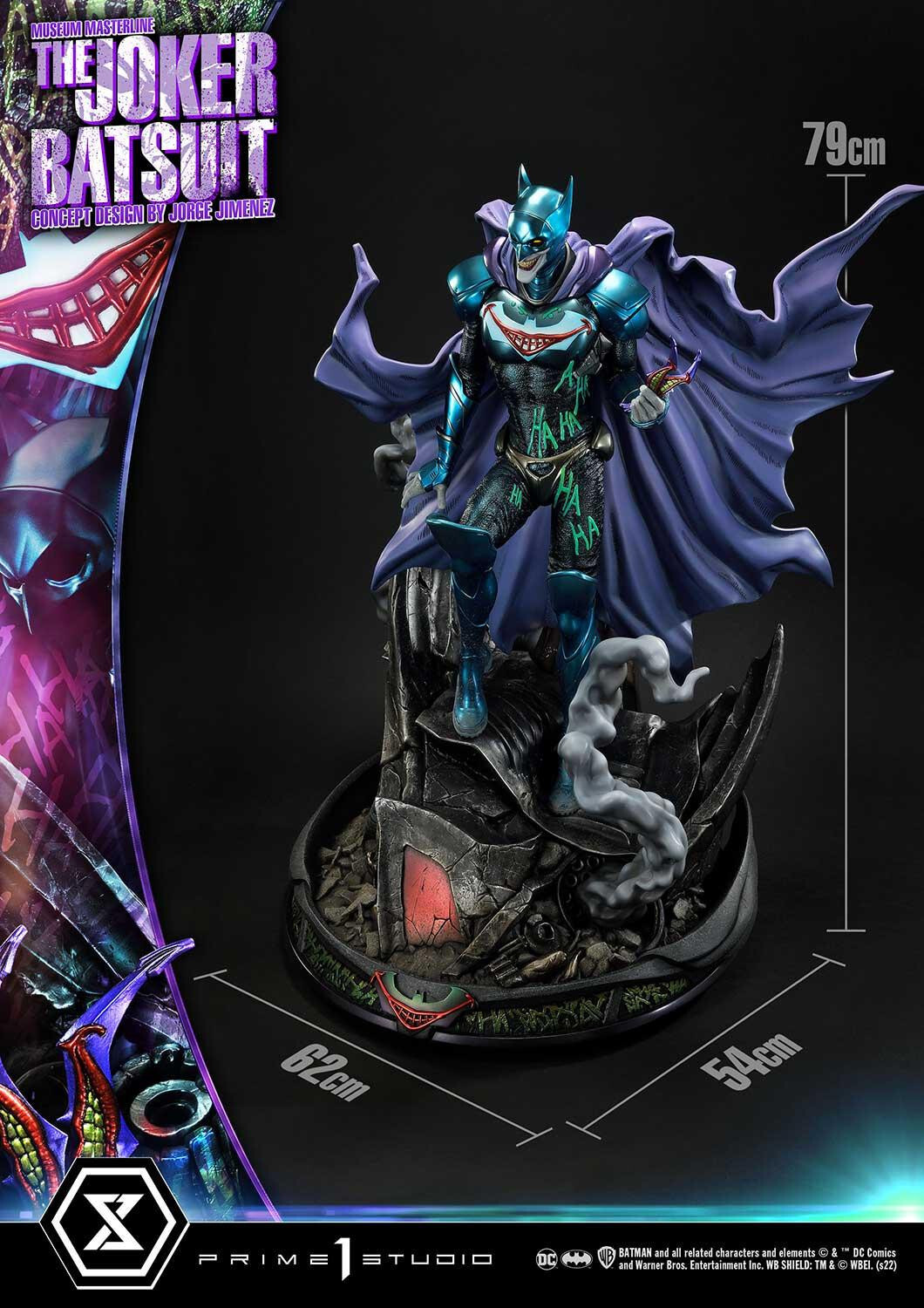 Batman - Joker - Museum Masterline Series  (MMDC-62S) - 1/3 - The Joker Batsuit, Bonus Version (Prime 1 Studio) photo 40