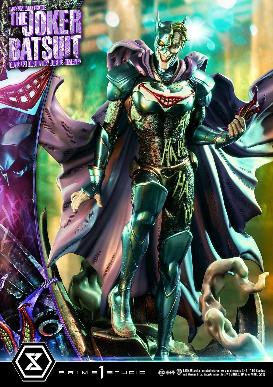 Batman - Joker - Museum Masterline Series  (MMDC-62S) - 1/3 - The Joker Batsuit, Bonus Version (Prime 1 Studio) photo 45