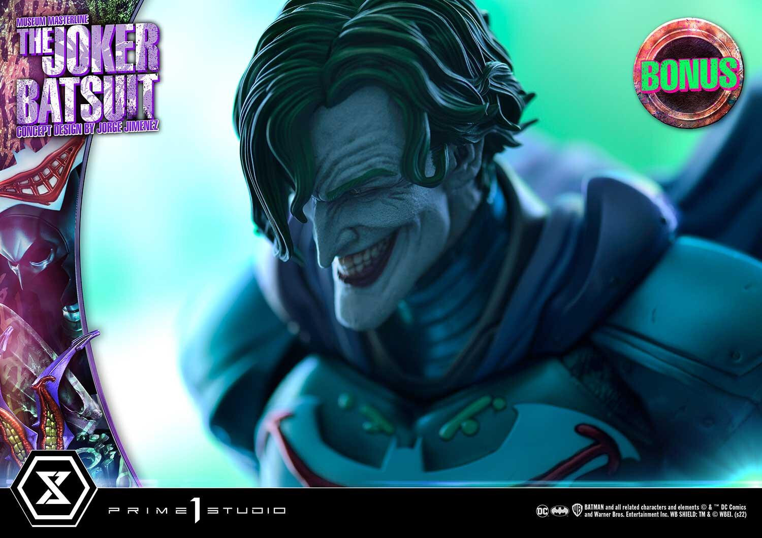 Batman - Joker - Museum Masterline Series  (MMDC-62S) - 1/3 - The Joker Batsuit, Bonus Version (Prime 1 Studio) photo 46