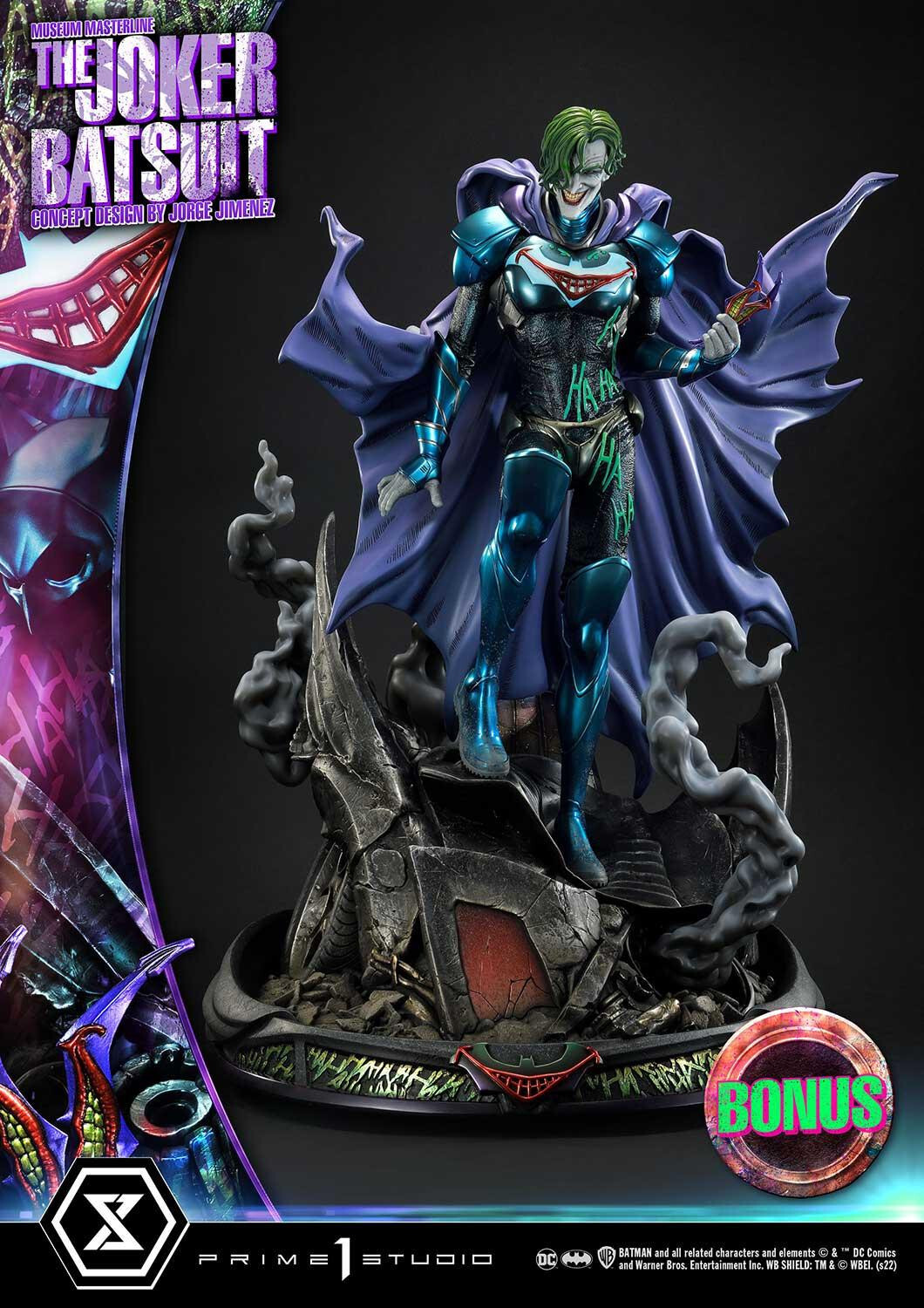 Batman - Joker - Museum Masterline Series  (MMDC-62S) - 1/3 - The Joker Batsuit, Bonus Version (Prime 1 Studio) photo 47