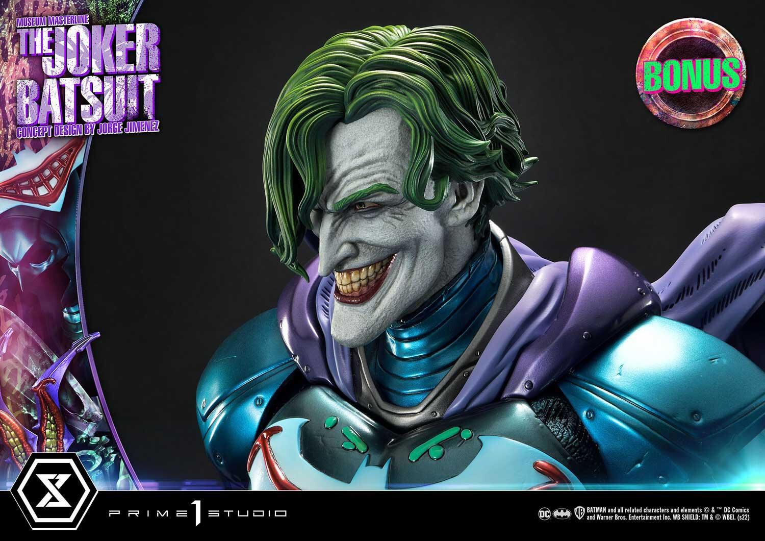 Batman - Joker - Museum Masterline Series  (MMDC-62S) - 1/3 - The Joker Batsuit, Bonus Version (Prime 1 Studio) photo 48