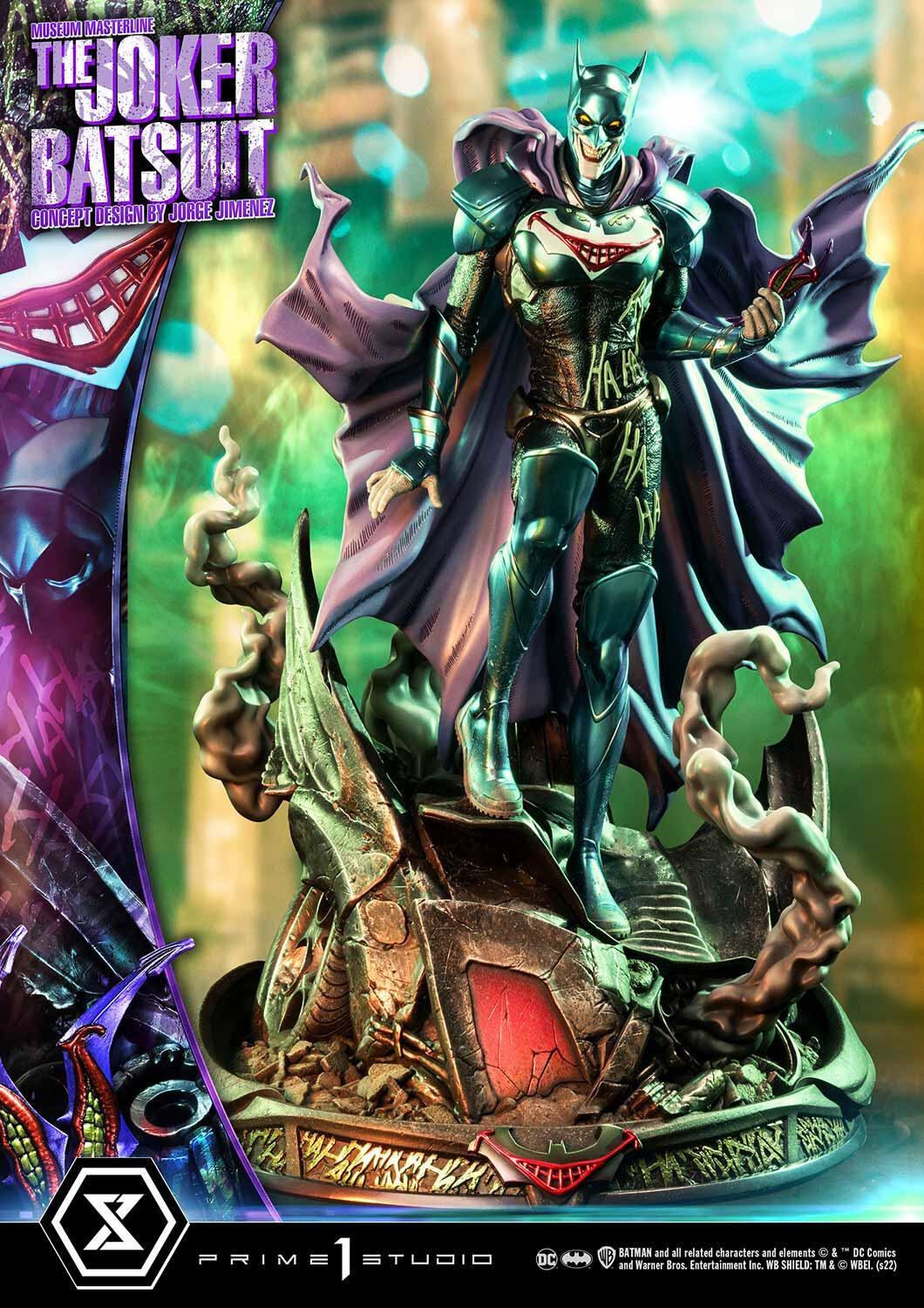 Batman - Joker - Museum Masterline Series  (MMDC-62S) - 1/3 - The Joker Batsuit, Bonus Version (Prime 1 Studio) photo 50