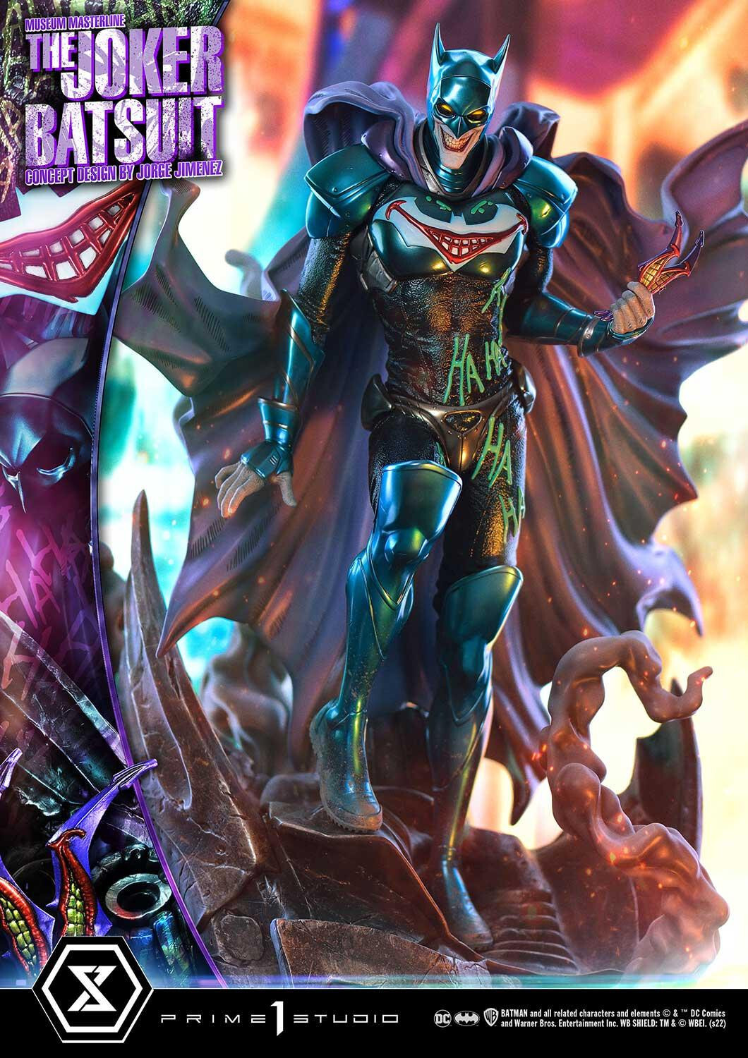 Batman - Joker - Museum Masterline Series  (MMDC-62S) - 1/3 - The Joker Batsuit, Bonus Version (Prime 1 Studio) photo 51