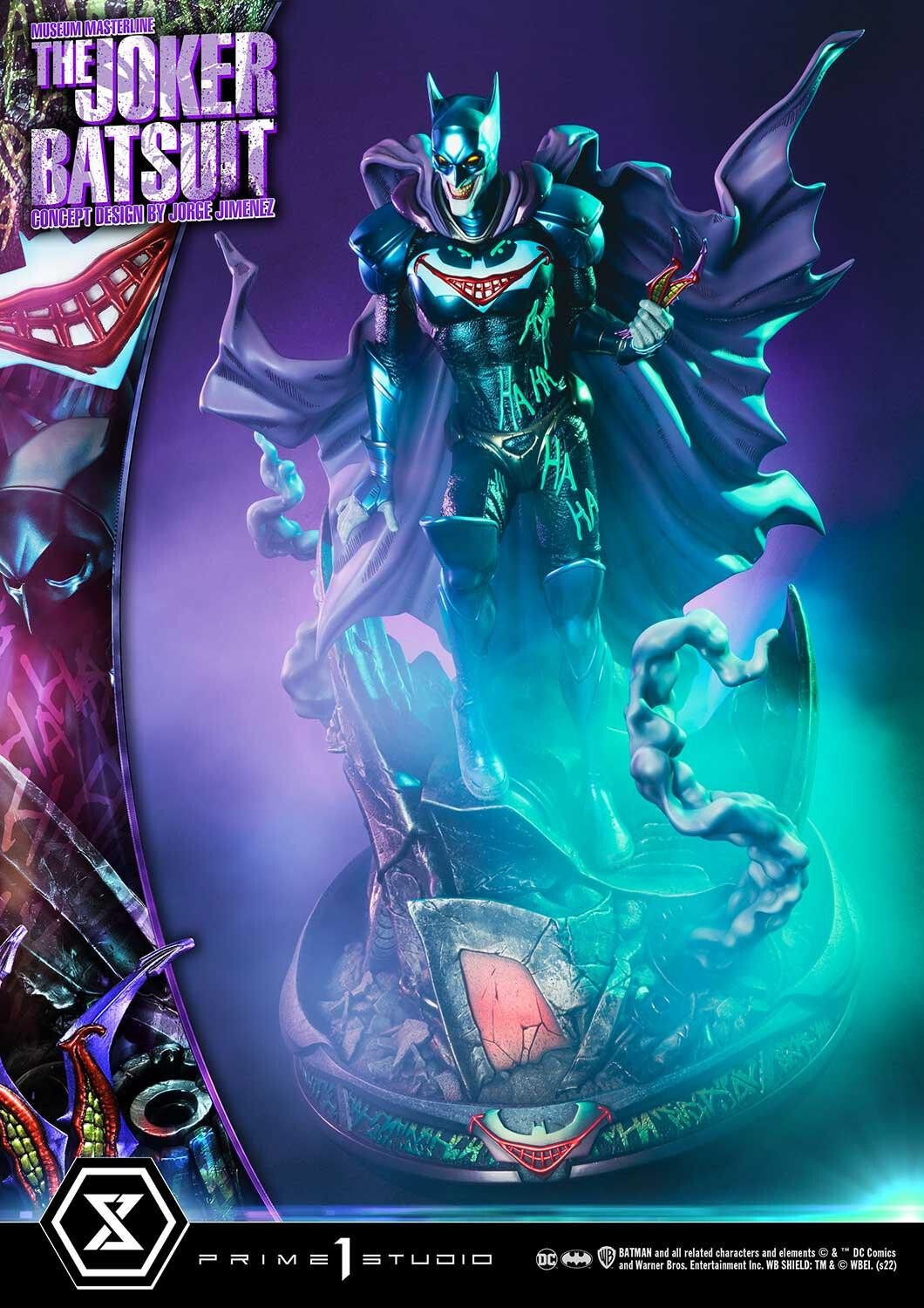 Batman - Joker - Museum Masterline Series  (MMDC-62S) - 1/3 - The Joker Batsuit, Bonus Version (Prime 1 Studio) photo 52