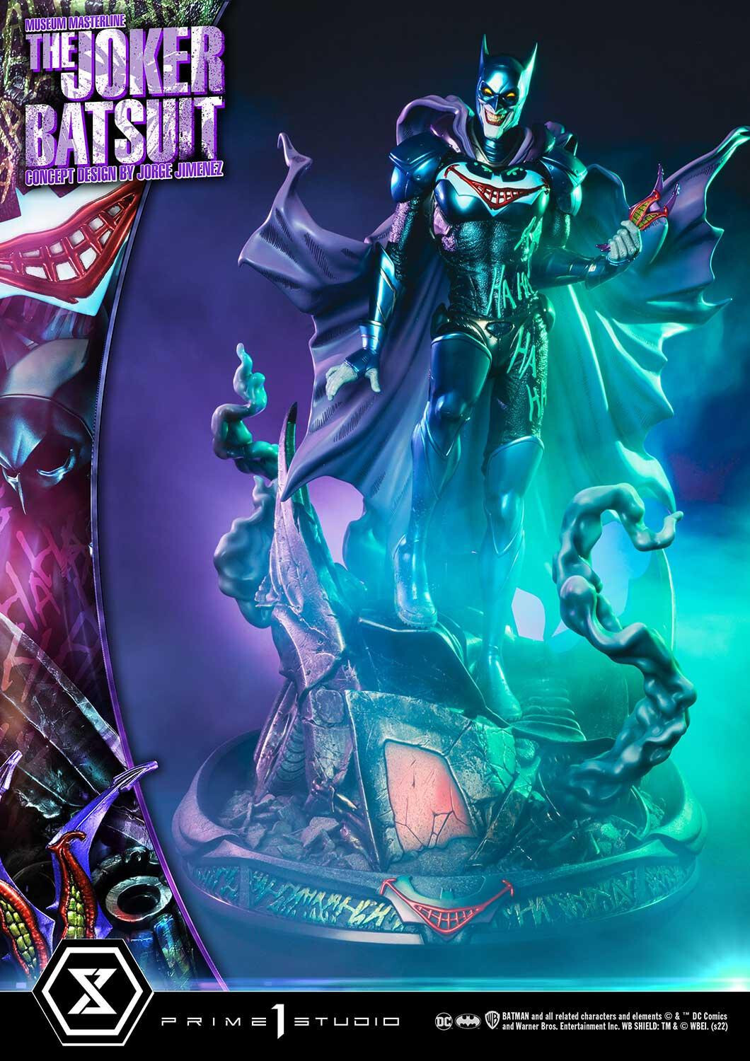 Batman - Joker - Museum Masterline Series  (MMDC-62S) - 1/3 - The Joker Batsuit, Bonus Version (Prime 1 Studio) photo 53