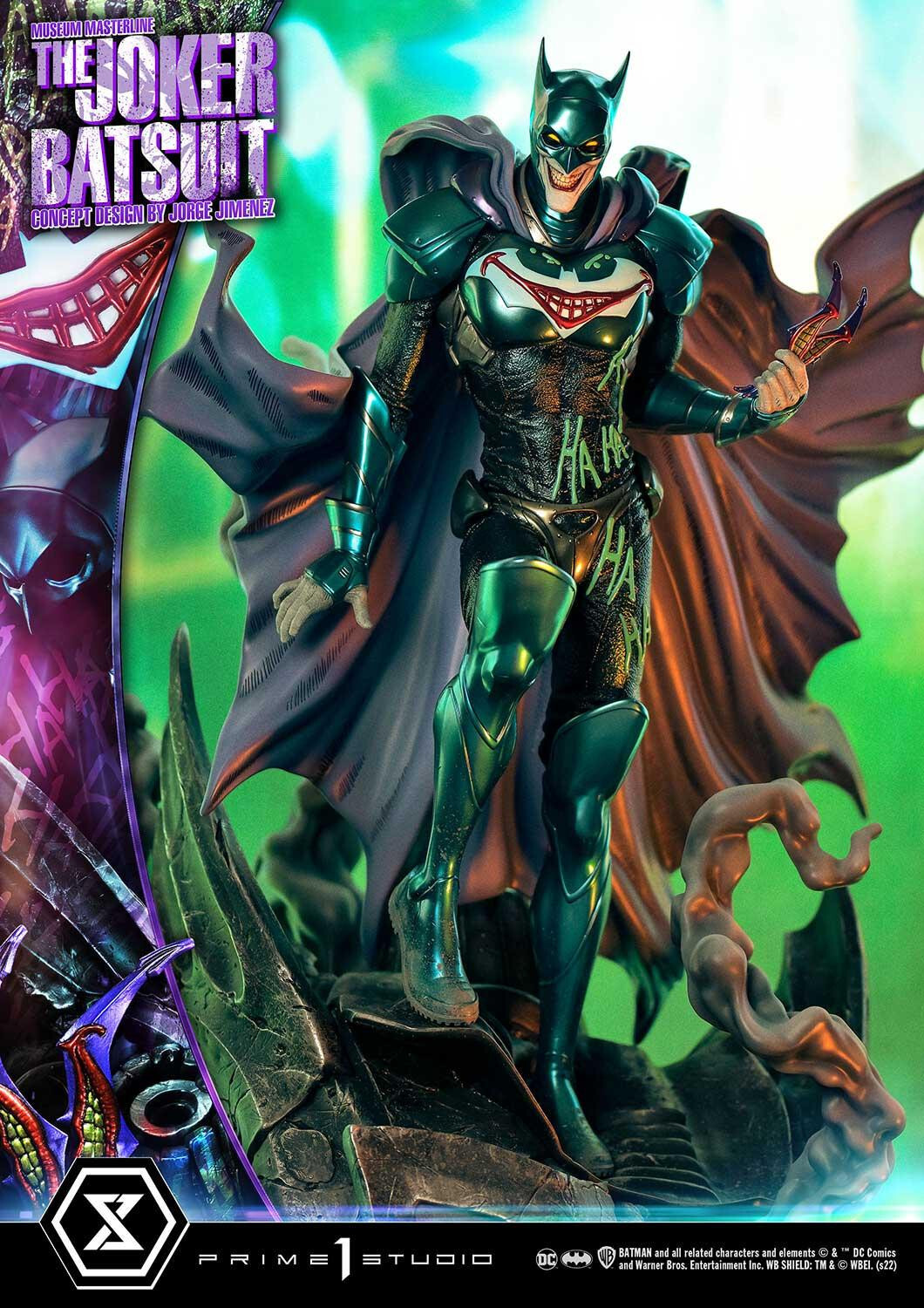 Batman - Joker - Museum Masterline Series  (MMDC-62S) - 1/3 - The Joker Batsuit, Bonus Version (Prime 1 Studio) photo 55