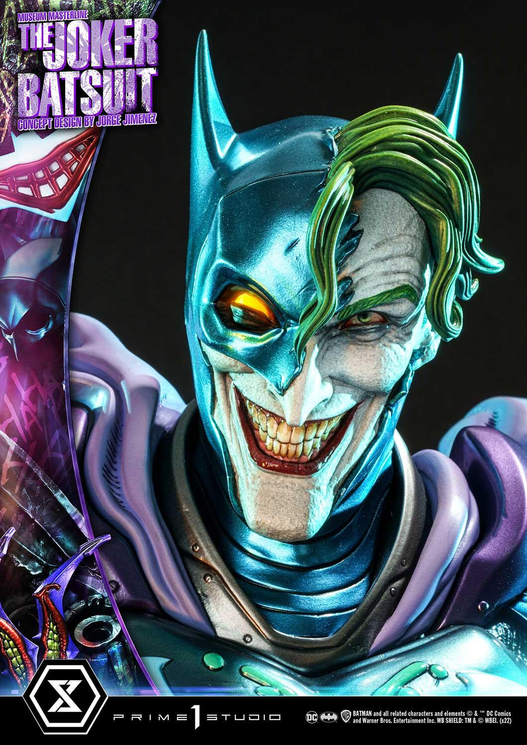 Batman - Joker - Museum Masterline Series  (MMDC-62S) - 1/3 - The Joker Batsuit, Bonus Version (Prime 1 Studio) photo 62