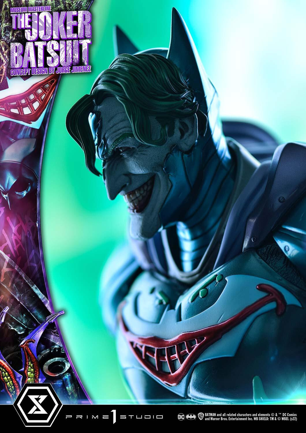 Batman - Joker - Museum Masterline Series  (MMDC-62S) - 1/3 - The Joker Batsuit, Bonus Version (Prime 1 Studio) photo 63