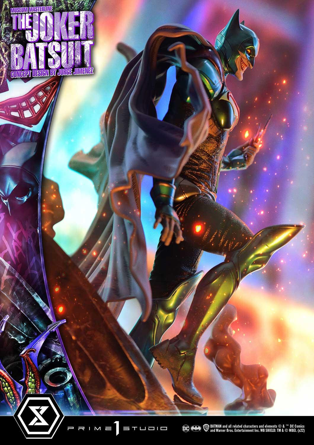 Batman - Joker - Museum Masterline Series  (MMDC-62S) - 1/3 - The Joker Batsuit, Bonus Version (Prime 1 Studio) photo 65