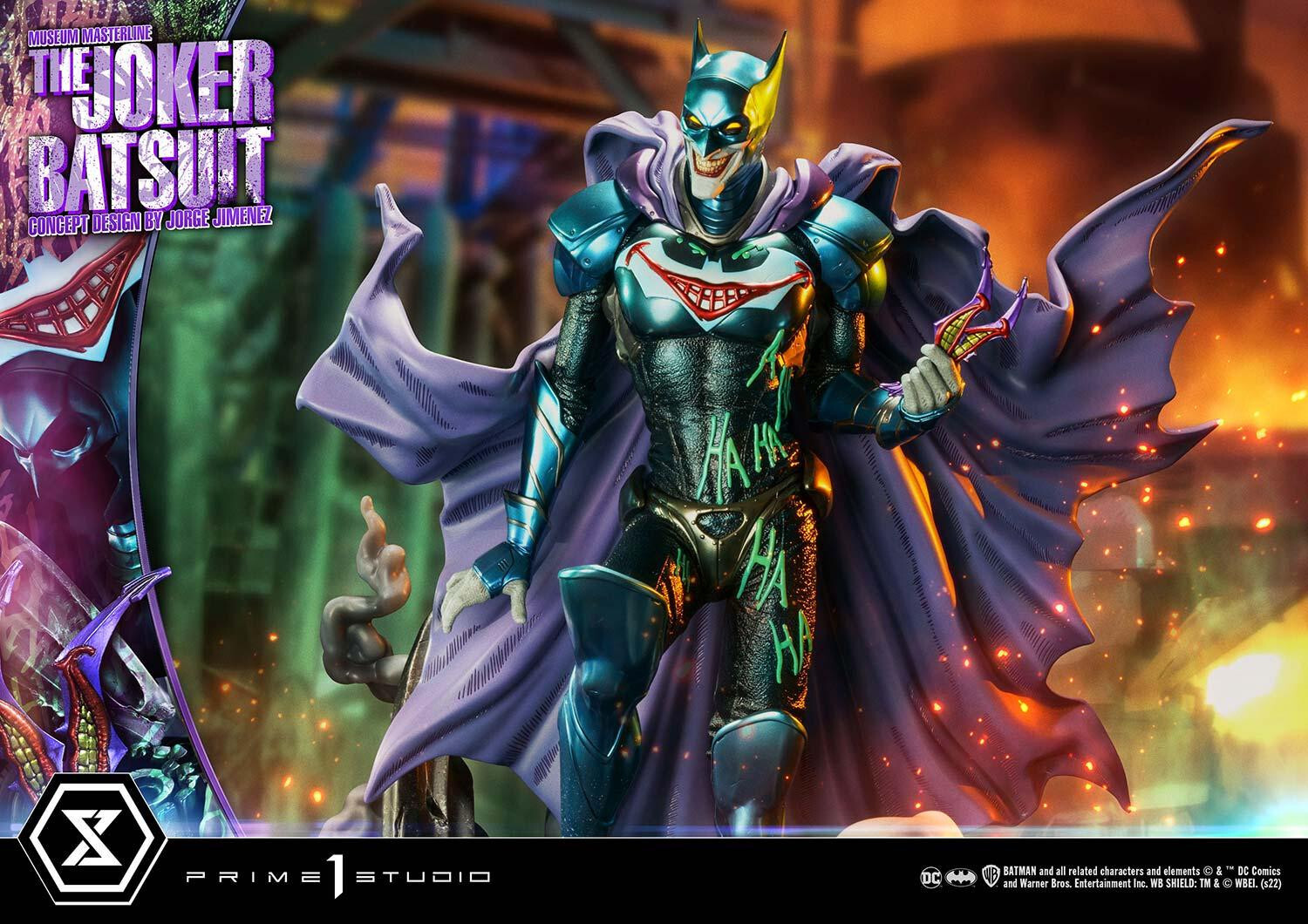 Batman - Joker - Museum Masterline Series  (MMDC-62S) - 1/3 - The Joker Batsuit, Bonus Version (Prime 1 Studio) photo 67