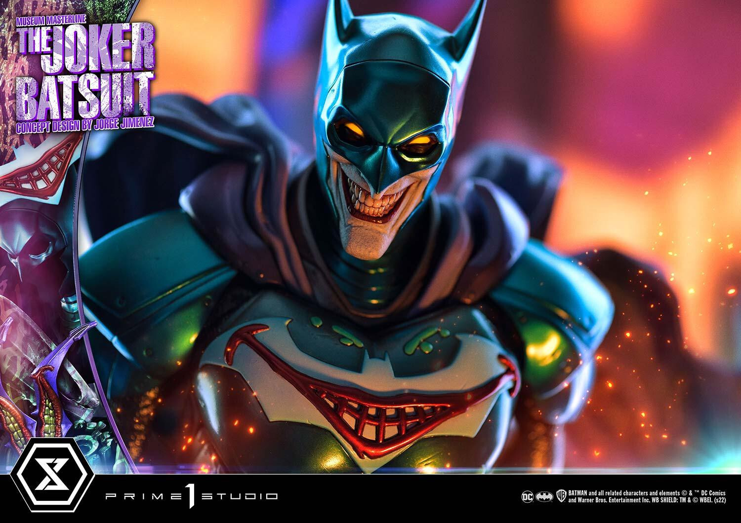 Batman - Joker - Museum Masterline Series  (MMDC-62S) - 1/3 - The Joker Batsuit, Bonus Version (Prime 1 Studio) photo 69