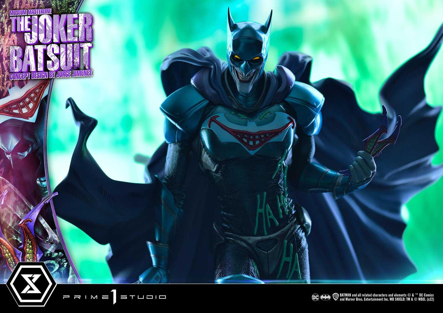 Batman - Joker - Museum Masterline Series  (MMDC-62S) - 1/3 - The Joker Batsuit, Bonus Version (Prime 1 Studio) photo 75