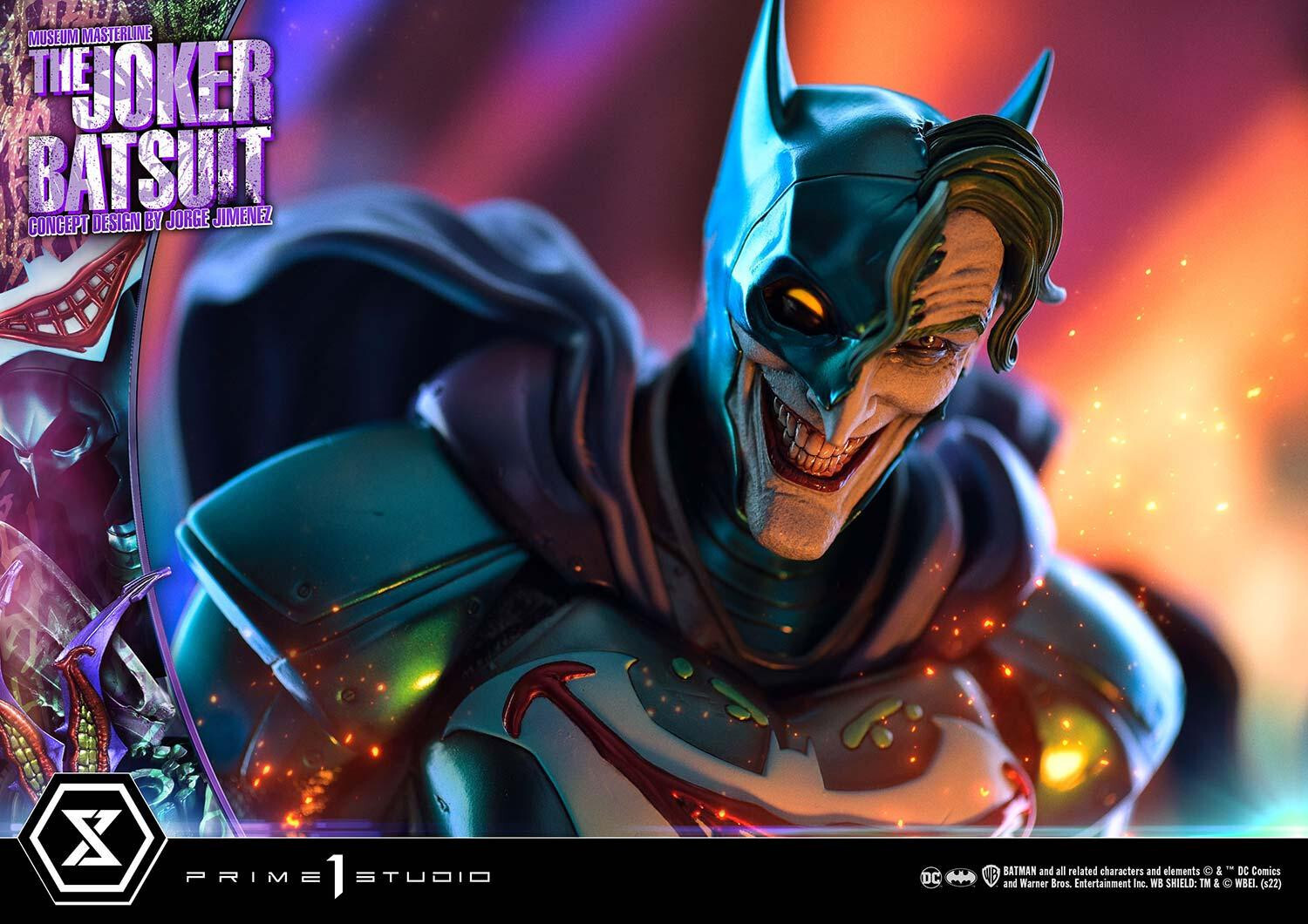 Batman - Joker - Museum Masterline Series  (MMDC-62S) - 1/3 - The Joker Batsuit, Bonus Version (Prime 1 Studio) photo 78