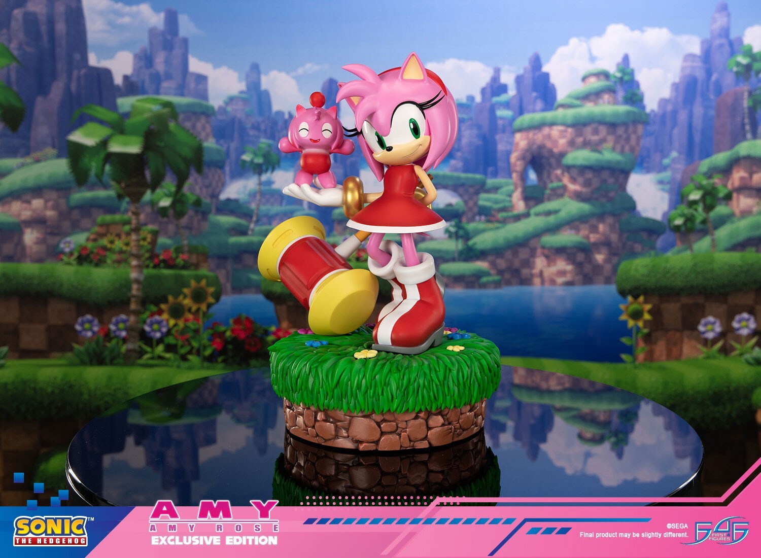 Sonic the Hedgehog - Amy Rose - Chao - Exclusive Edition (First 4 Figures) photo 6