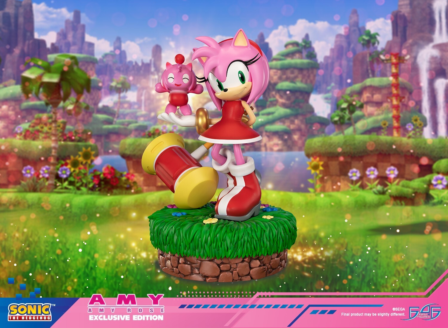 Sonic the Hedgehog - Amy Rose - Chao - Exclusive Edition (First 4 Figures) photo 8