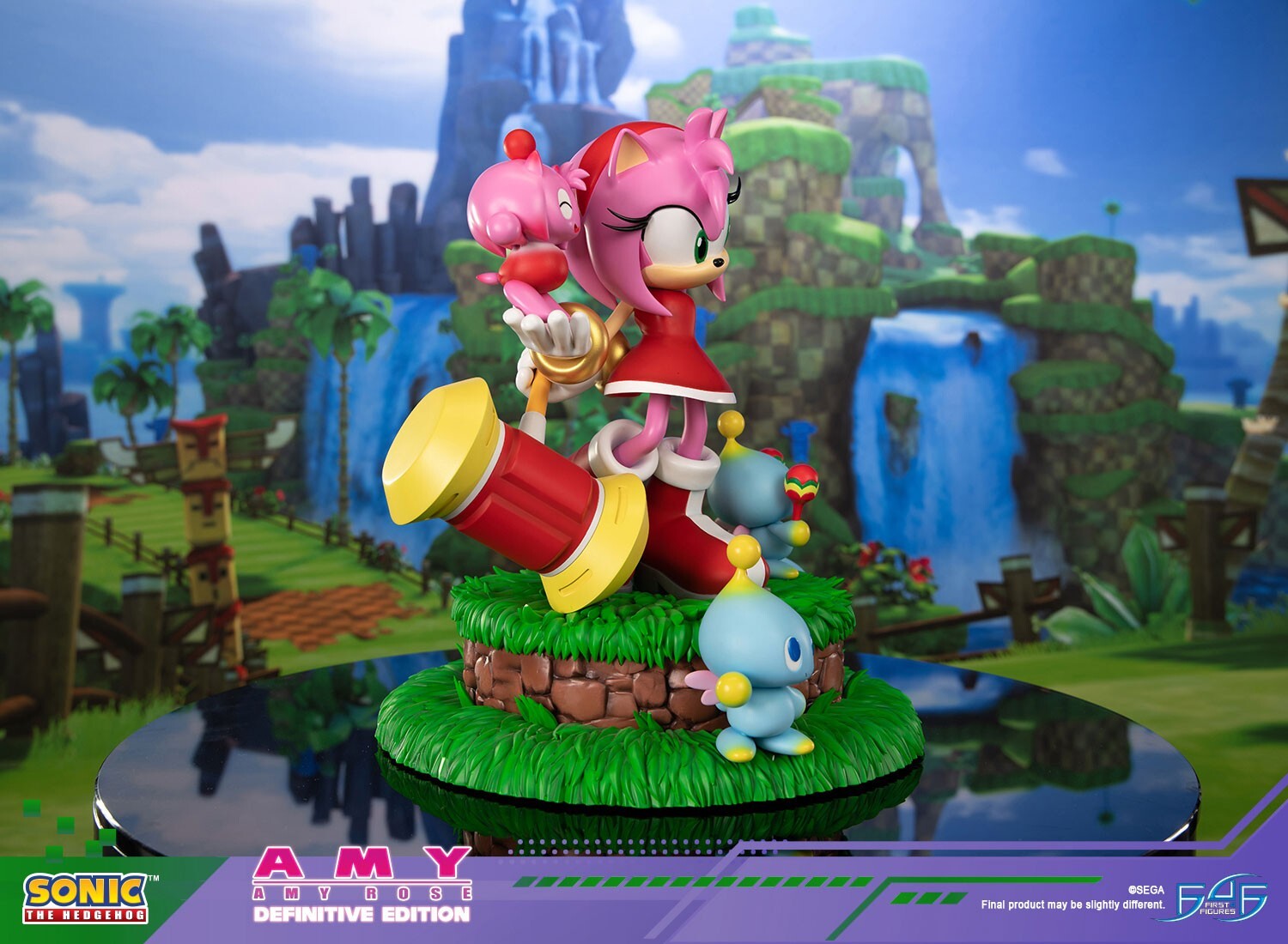 Sonic the Hedgehog - Amy Rose - Chao - Definitive Edition (First 4 Figures) photo 3