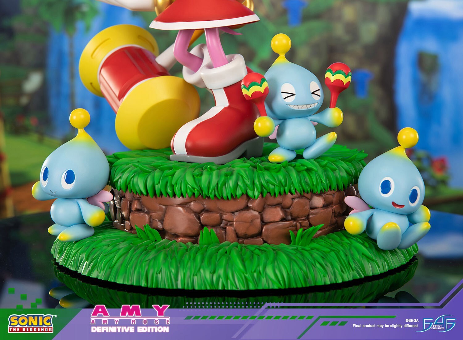 Sonic the Hedgehog - Amy Rose - Chao - Definitive Edition (First 4 Figures) photo 6