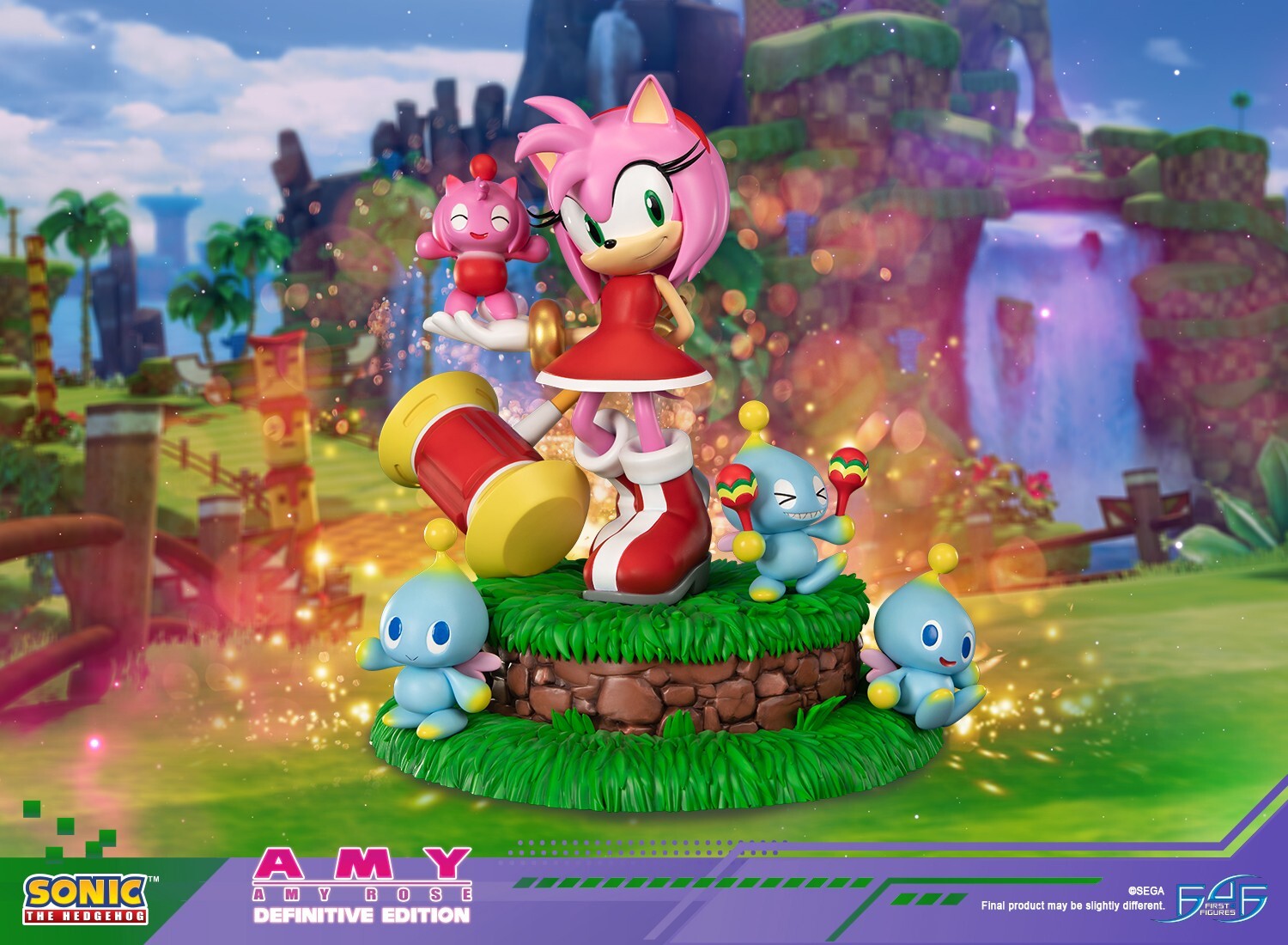 Sonic the Hedgehog - Amy Rose - Chao - Definitive Edition (First 4 Figures) photo 12