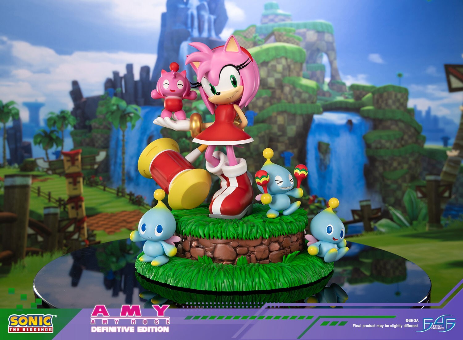 Sonic the Hedgehog - Amy Rose - Chao - Definitive Edition (First 4 Figures) photo 21