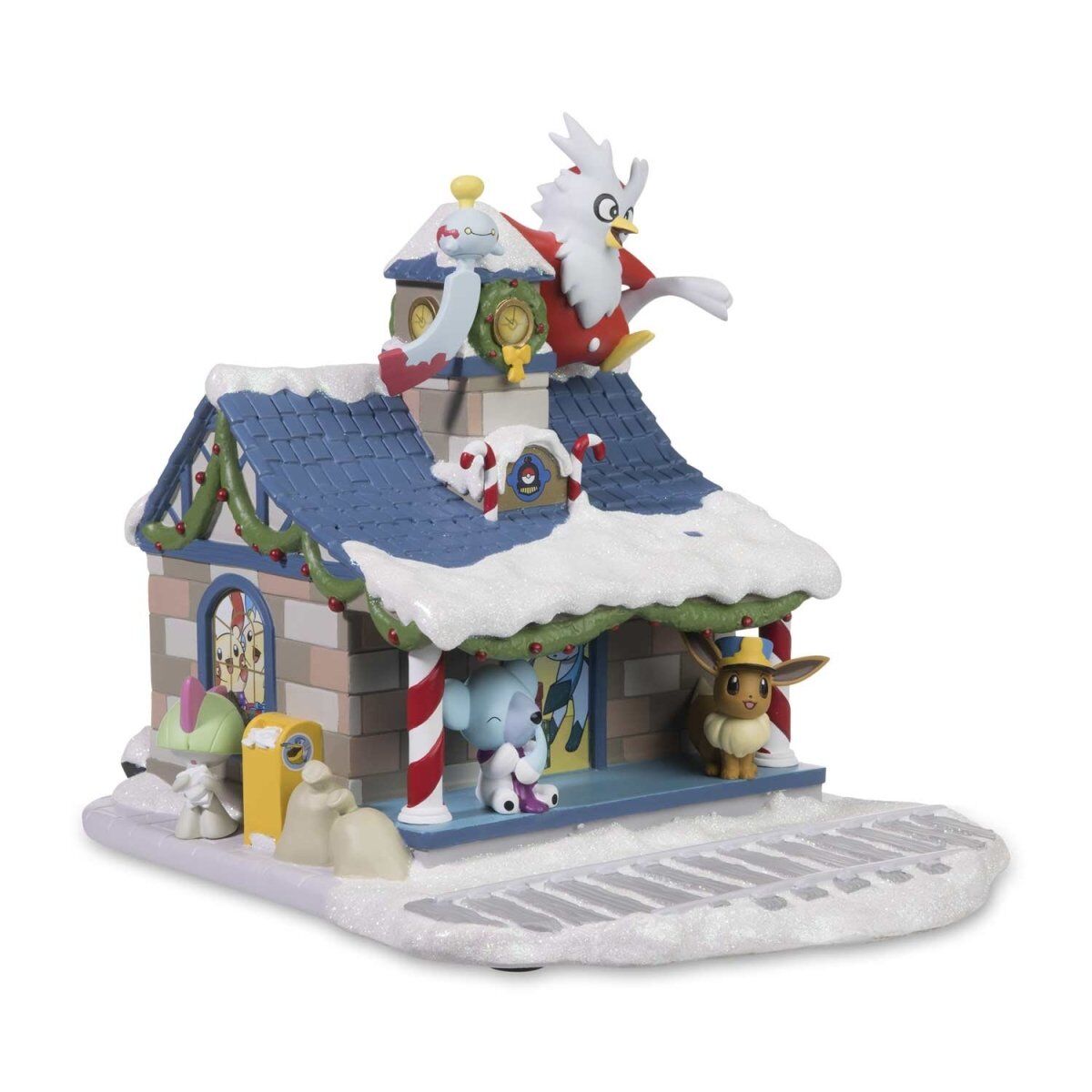 Pocket Monsters - Chillarmy - Chirean - Delibird - Eievui - Glacia - Kumasyun - Minun - Pelipper - Prasle - Ralts - Urimoo - Holiday Pokémon Village - Holiday Station Arrivals (PokémonCenter.com, The Pokémon Company International) photo 3