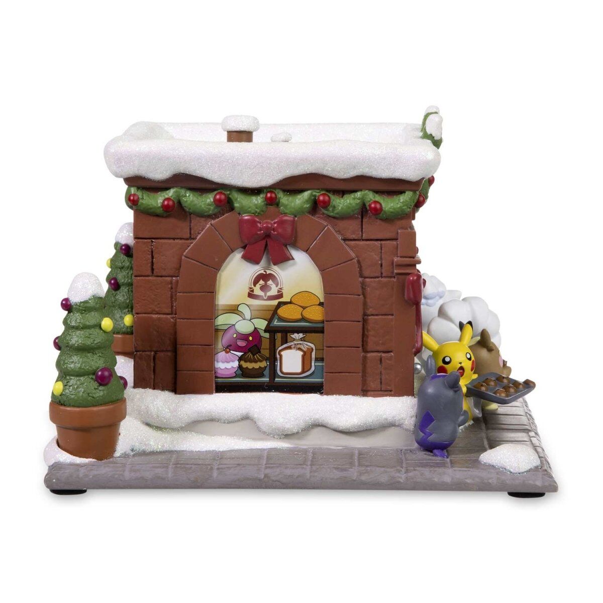Pocket Monsters - Alola Rokon - Amakaji - Amamaiko - Harimaron - Kajicchu - Mahomil - Mawhip - Morpeko - Peroppafu - Peroream - Pikachu - Holiday Pokémon Village - Bounsweet & Steenee Bakery (PokémonCenter.com, The Pokémon Company International) photo 2