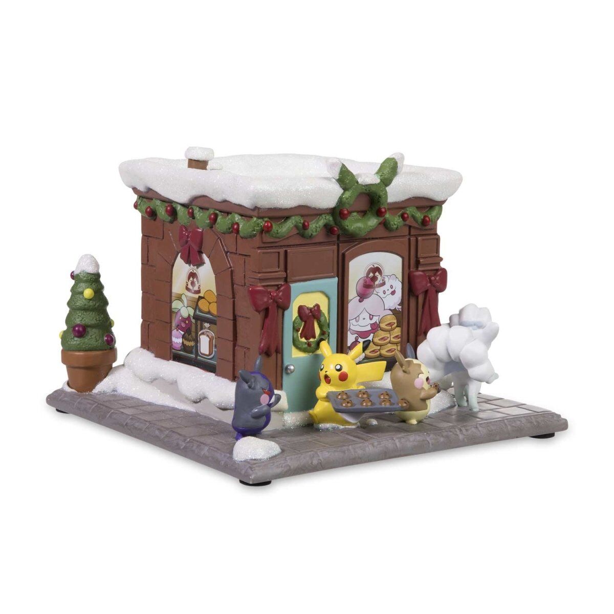 Pocket Monsters - Alola Rokon - Amakaji - Amamaiko - Harimaron - Kajicchu - Mahomil - Mawhip - Morpeko - Peroppafu - Peroream - Pikachu - Holiday Pokémon Village - Bounsweet & Steenee Bakery (PokémonCenter.com, The Pokémon Company International) photo 3