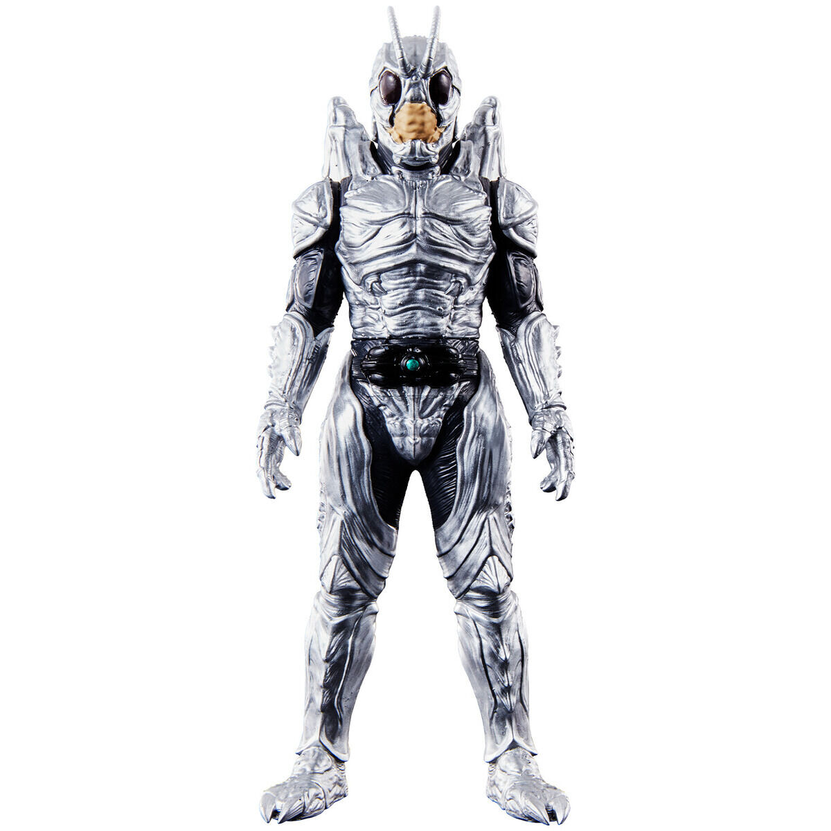 Kamen Rider Black Sun - Silver Locust Kaijin Shadowmoon - Movie Monster Series (Bandai) photo 2