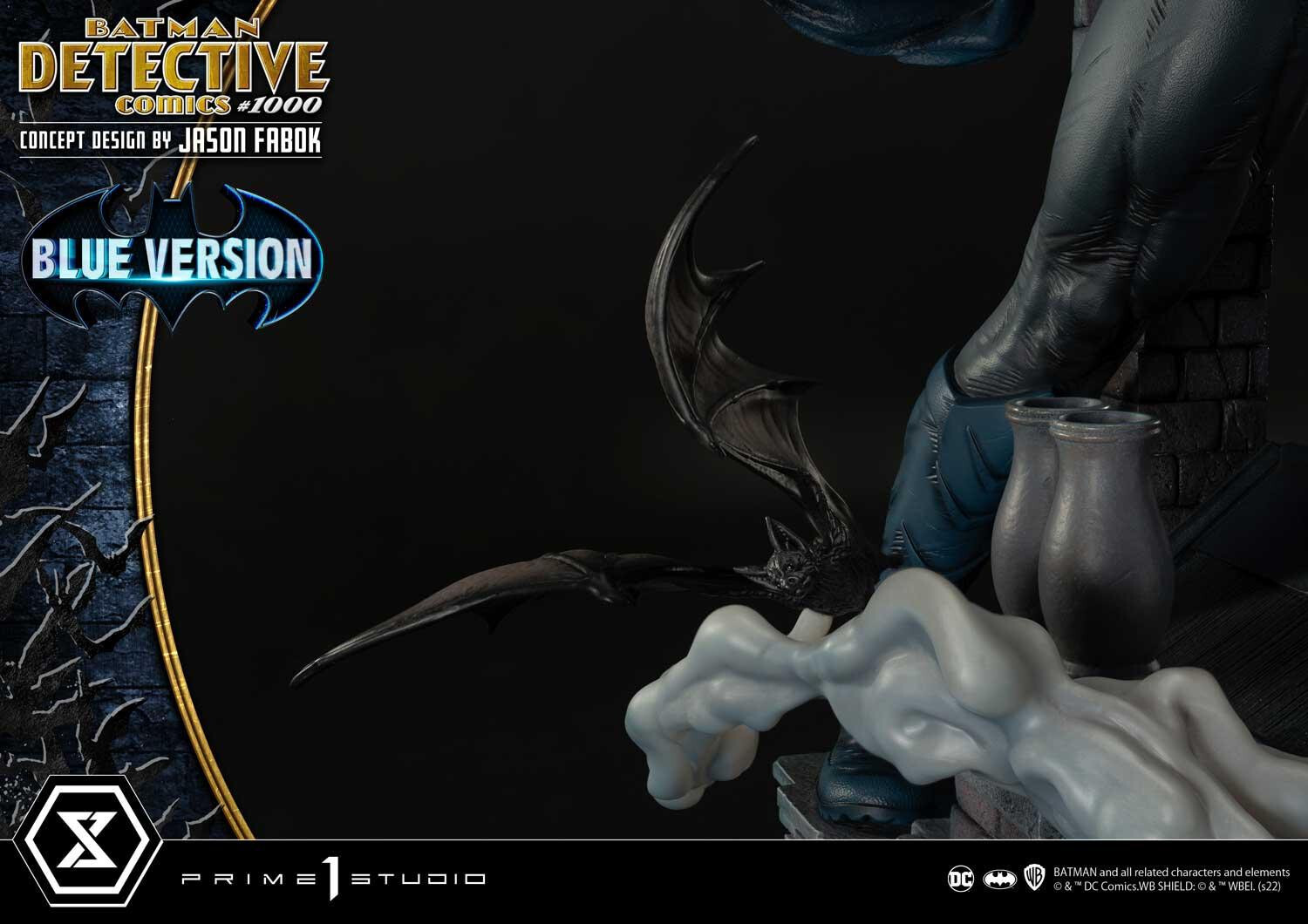 Batman - Museum Masterline Series  (MMDC-50LM) - 1/3 - Detective Comics #1000 Cover Art, Blue Version (Prime 1 Studio) photo 2