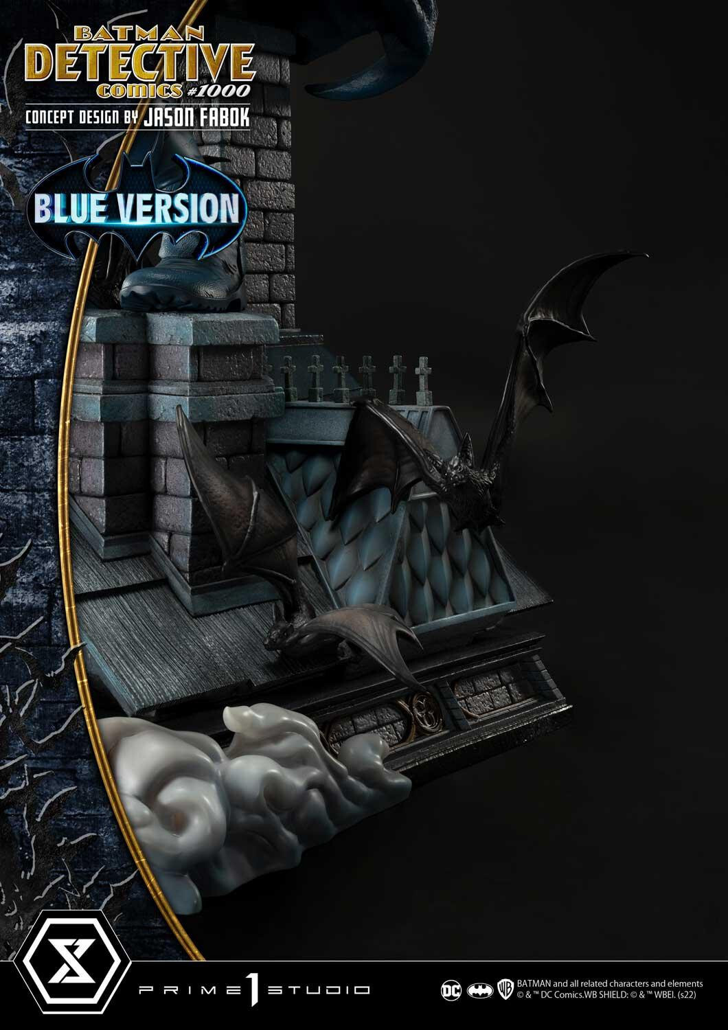Batman - Museum Masterline Series  (MMDC-50LM) - 1/3 - Detective Comics #1000 Cover Art, Blue Version (Prime 1 Studio) photo 3