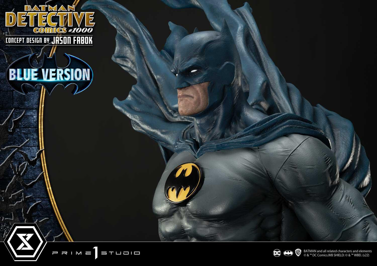 Batman - Museum Masterline Series  (MMDC-50LM) - 1/3 - Detective Comics #1000 Cover Art, Blue Version (Prime 1 Studio) photo 7