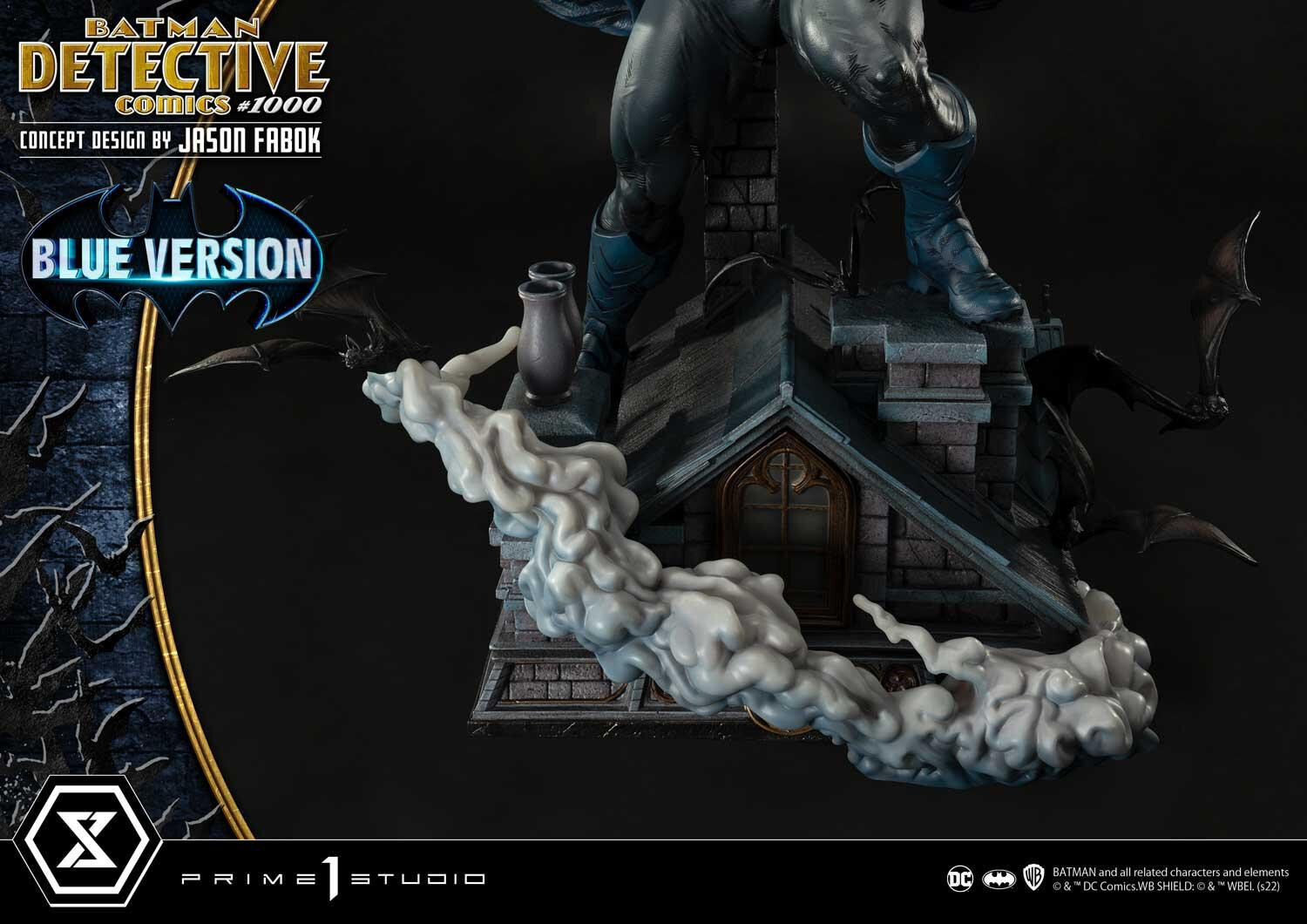 Batman - Museum Masterline Series  (MMDC-50LM) - 1/3 - Detective Comics #1000 Cover Art, Blue Version (Prime 1 Studio) photo 16