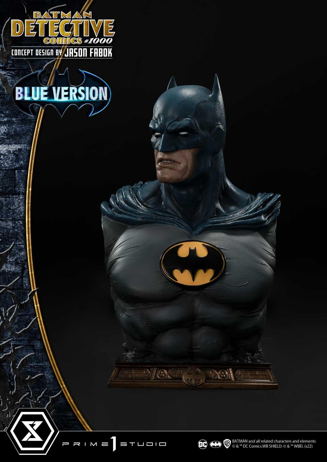 Batman - Museum Masterline Series  (MMDC-50LM) - 1/3 - Detective Comics #1000 Cover Art, Blue Version (Prime 1 Studio) photo 18