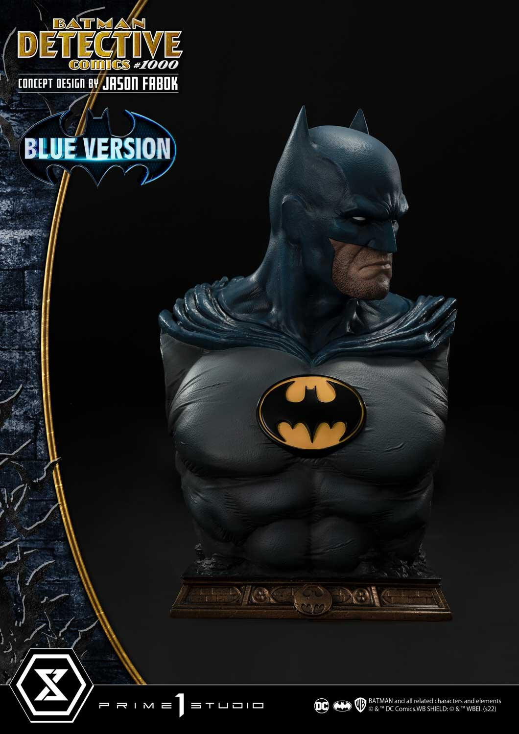 Batman - Museum Masterline Series  (MMDC-50LM) - 1/3 - Detective Comics #1000 Cover Art, Blue Version (Prime 1 Studio) photo 19